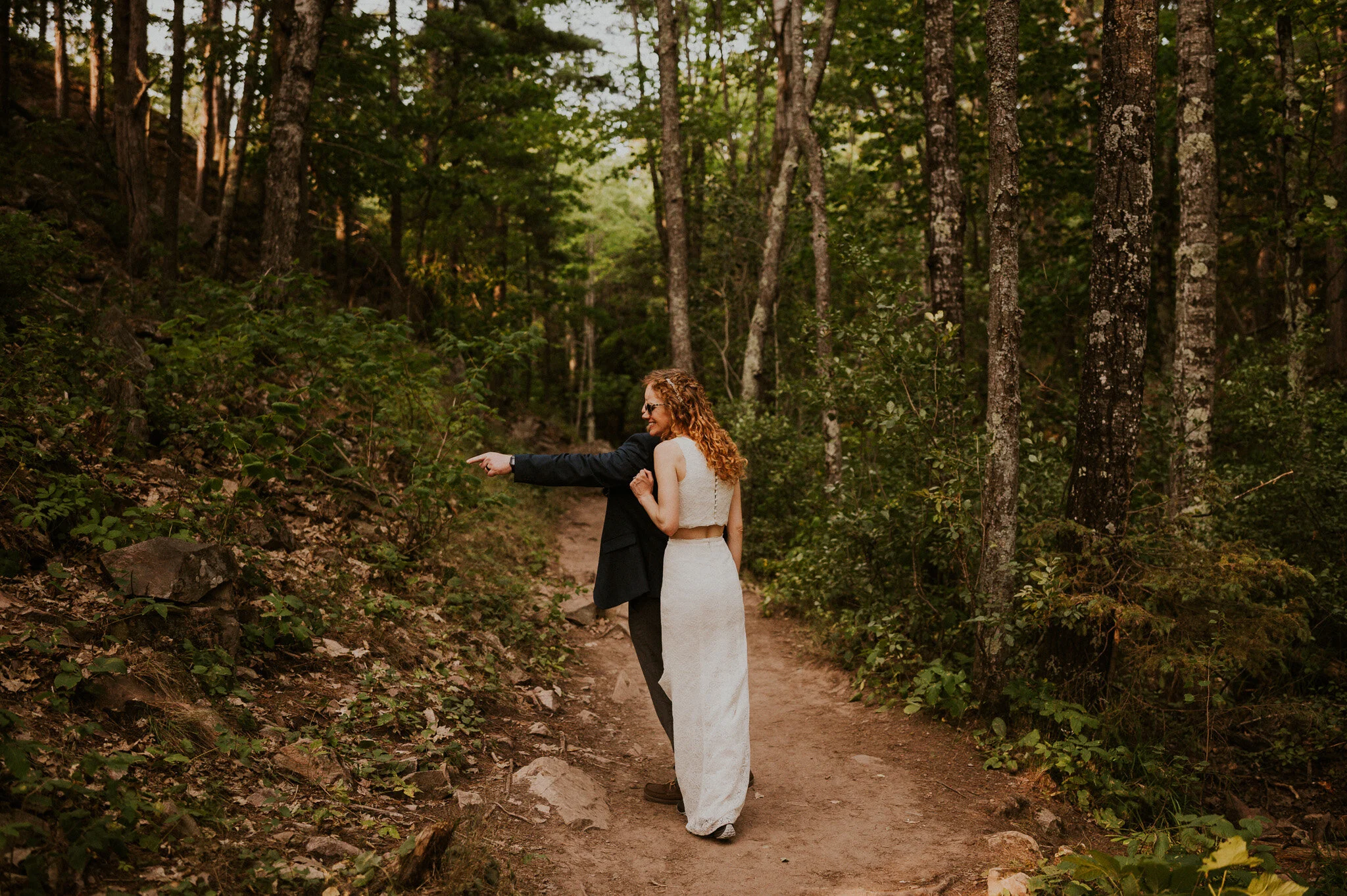 michigan upper peninsula marquette mountain elopement