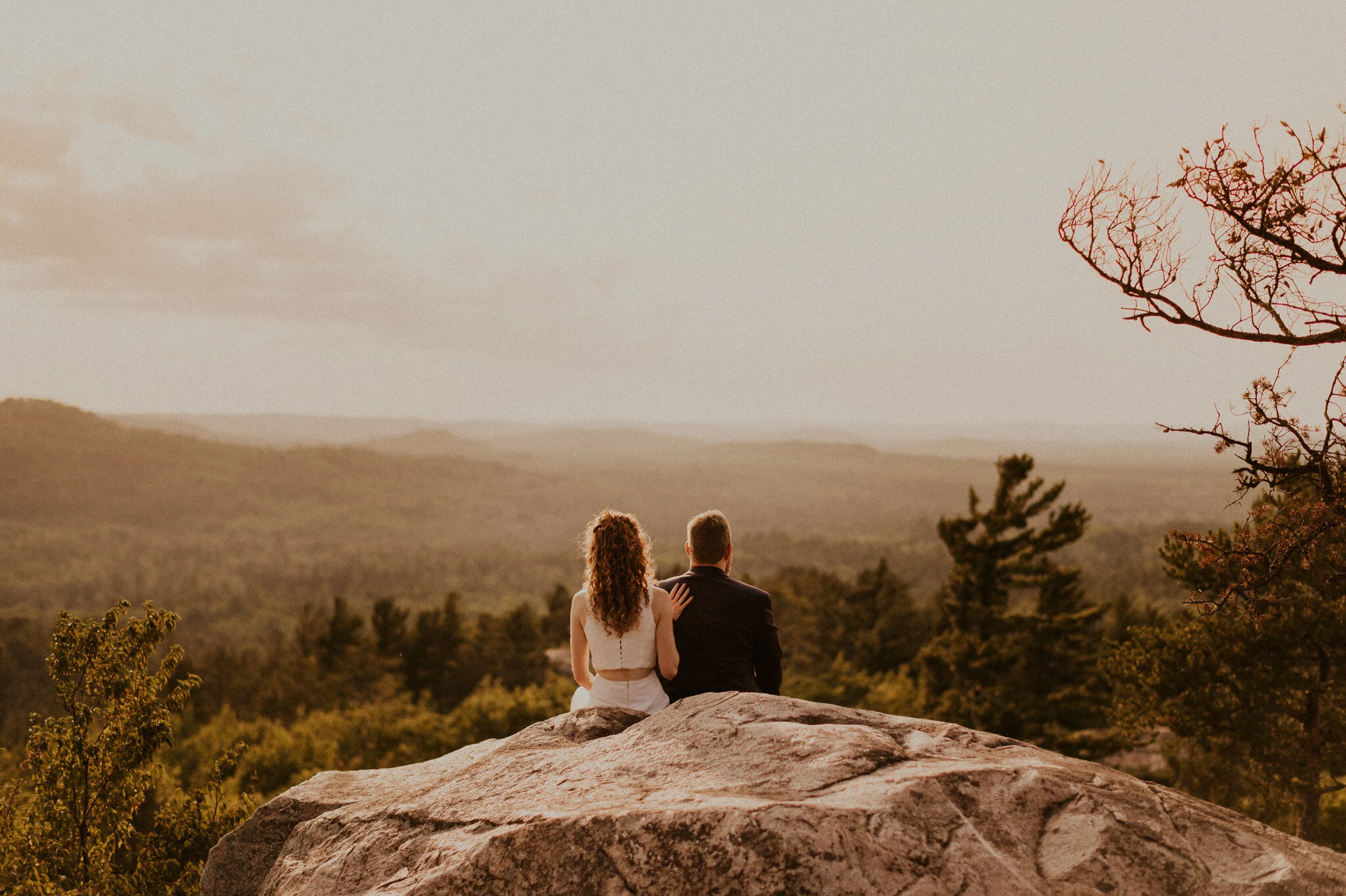 michigan upper peninsula marquette mountain elopement