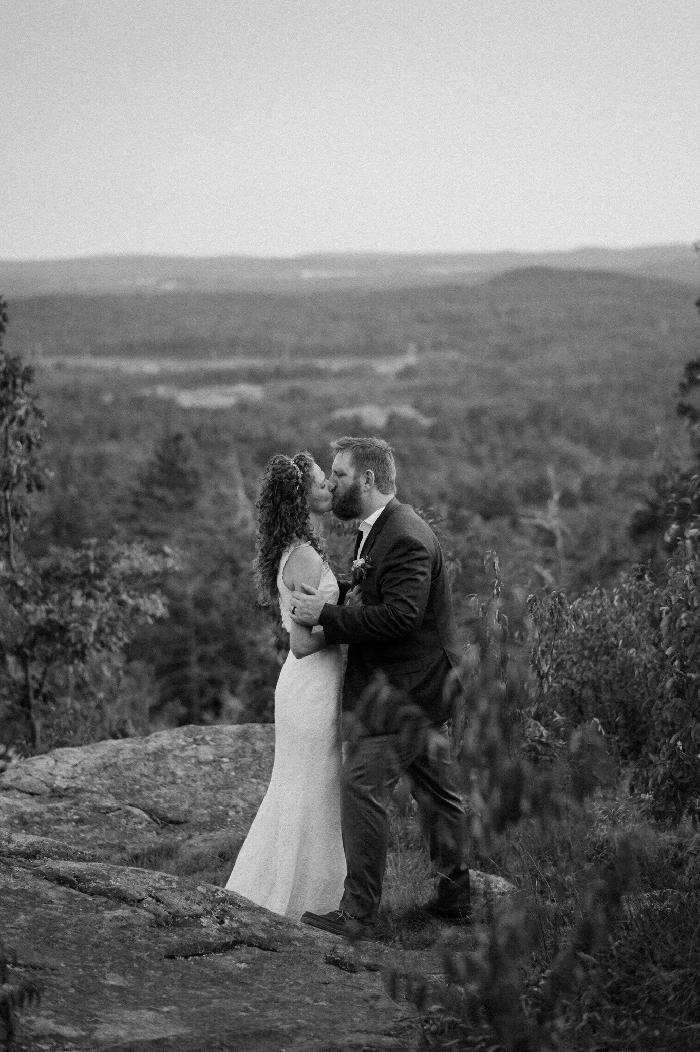 michigan upper peninsula marquette mountain elopement