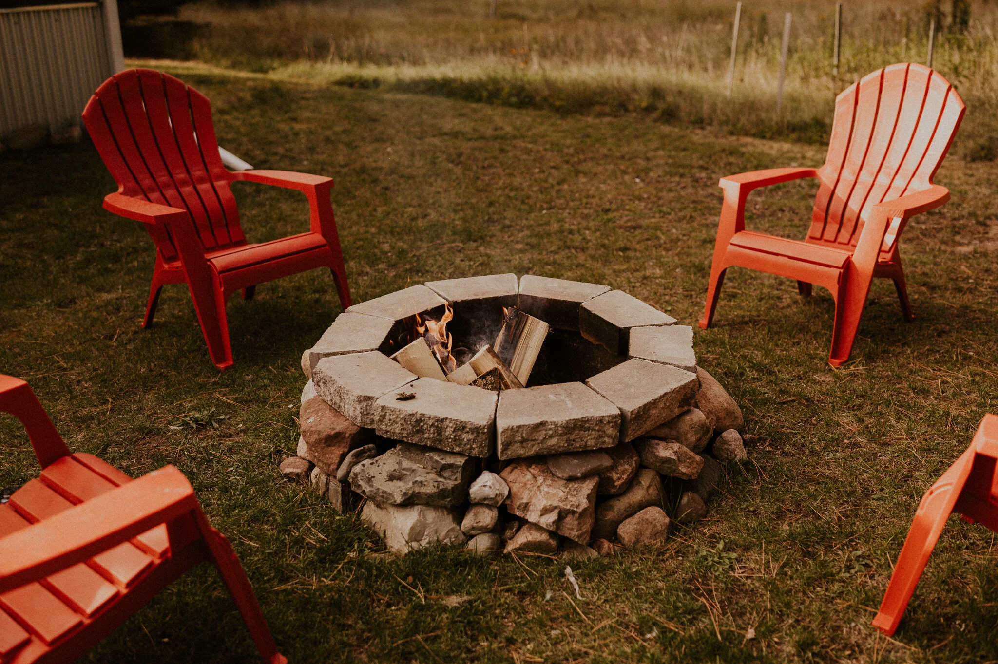 upper peninsula fall mountain elopement