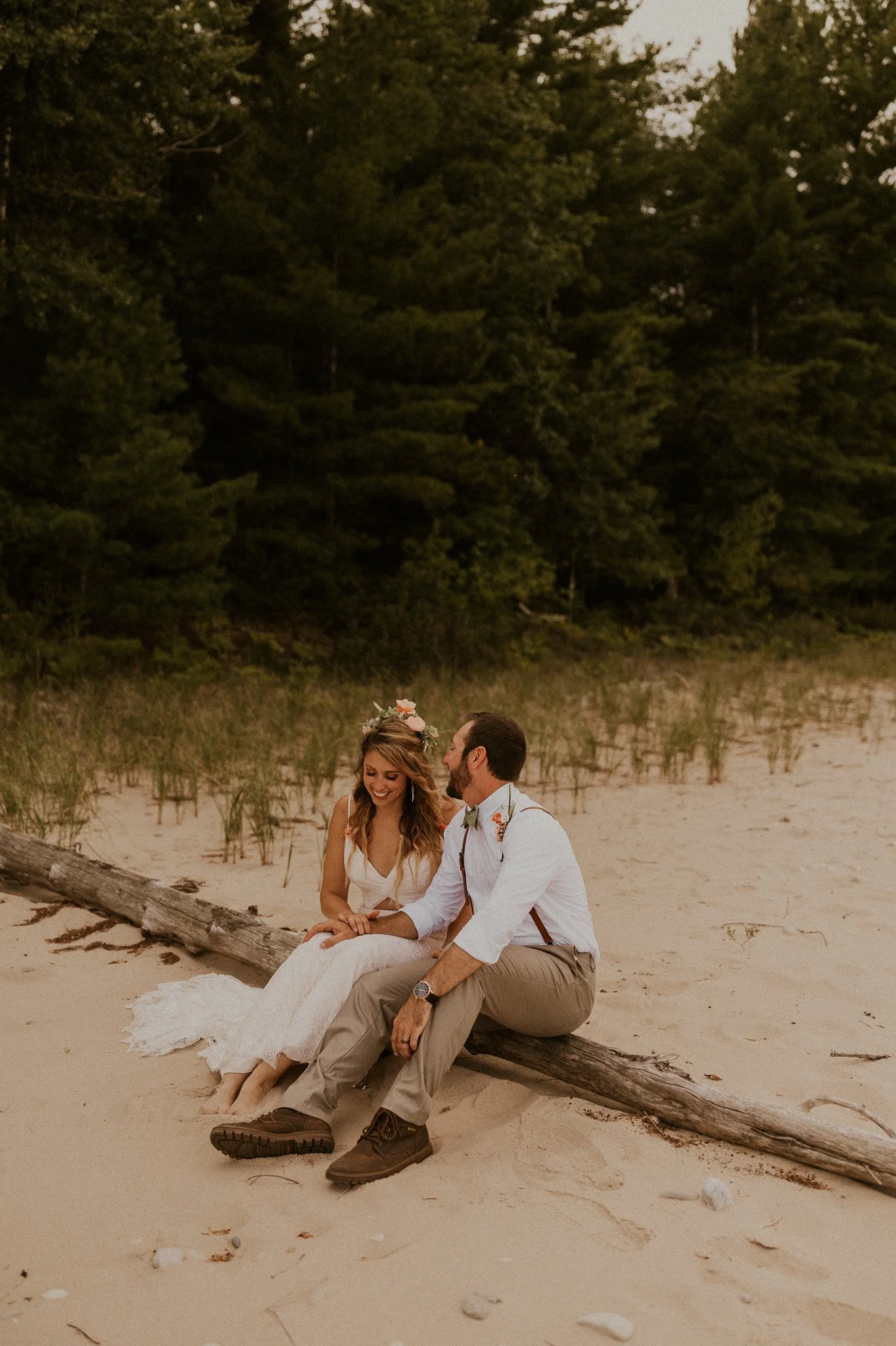 sleeping bear dunes jeep elopement