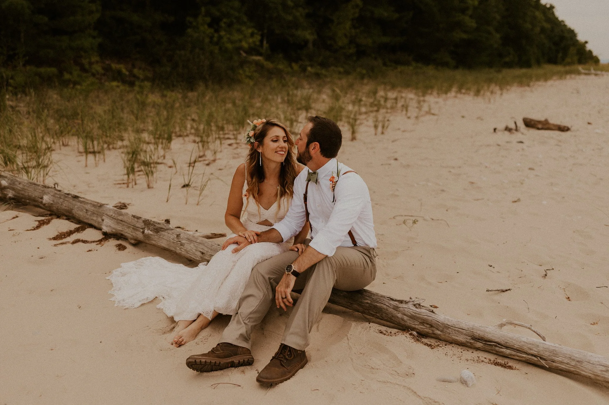 sleeping bear dunes jeep elopement