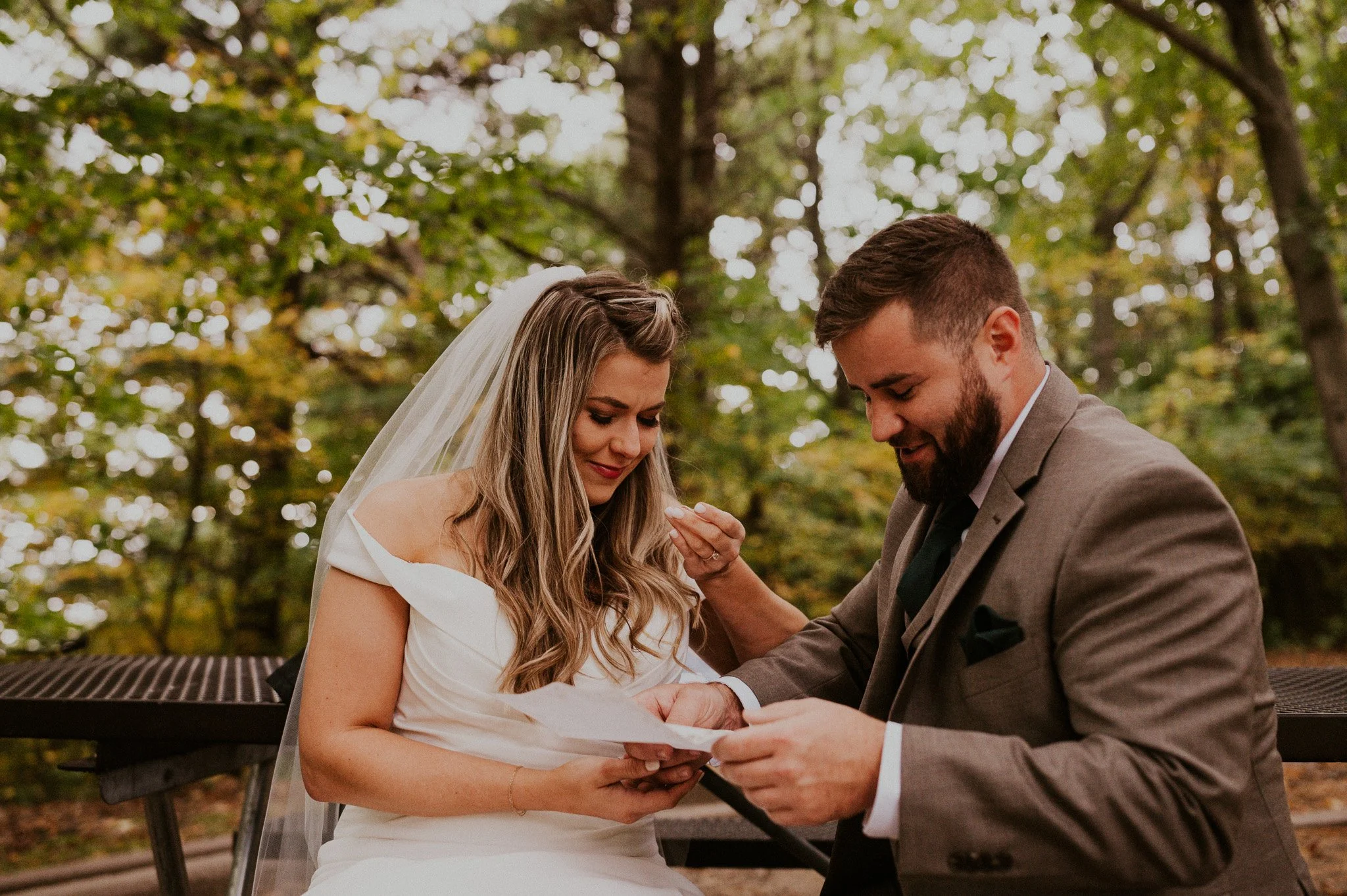 sleeping bear fall elopement