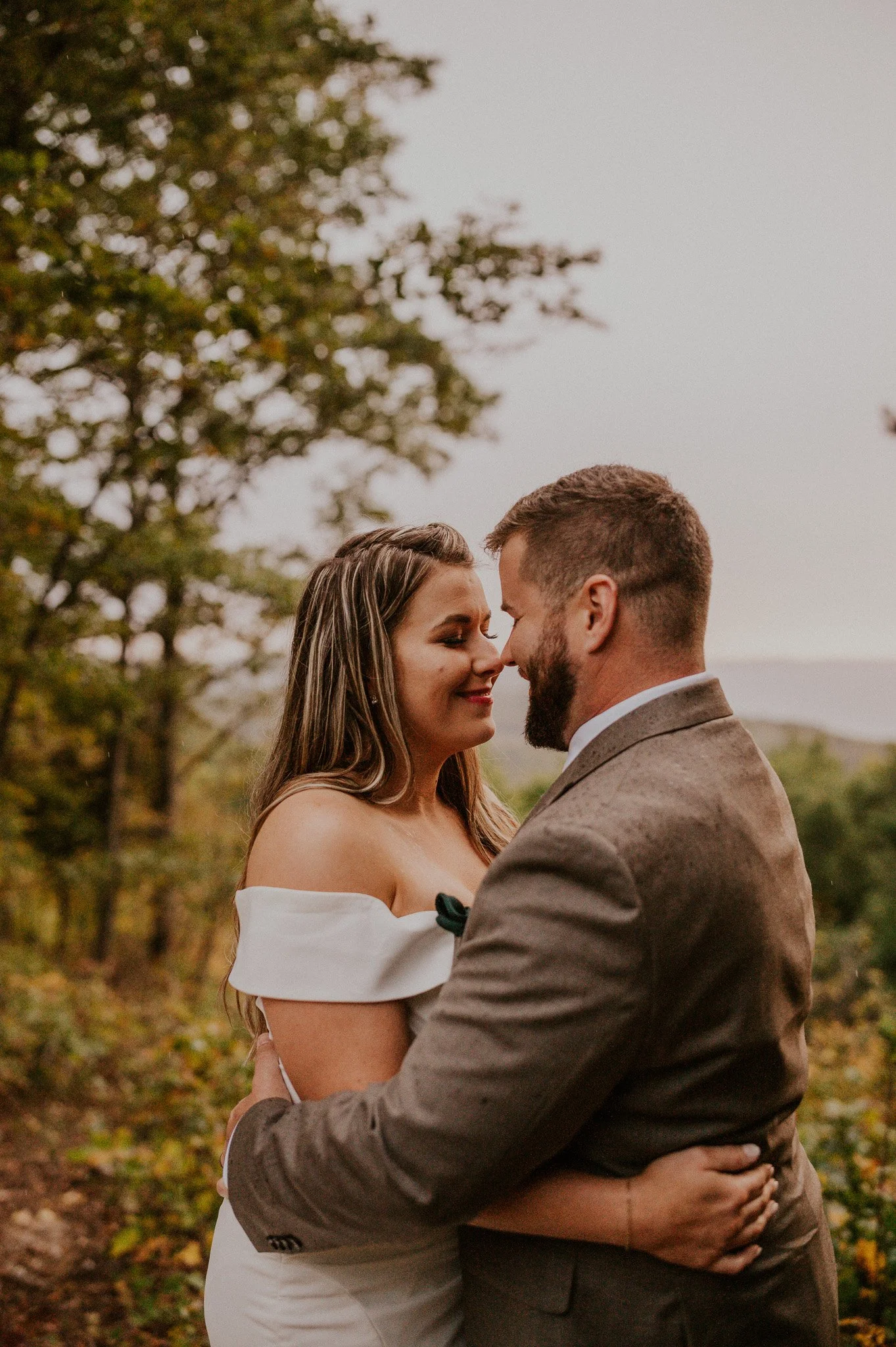 sleeping bear fall elopement