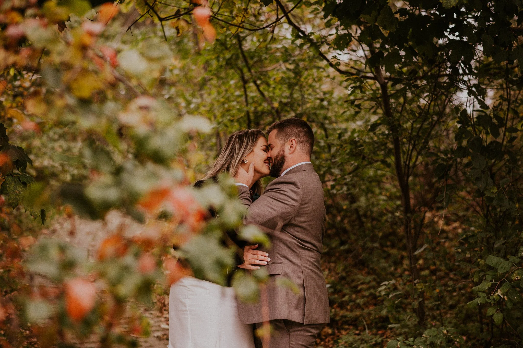 sleeping bear fall elopement