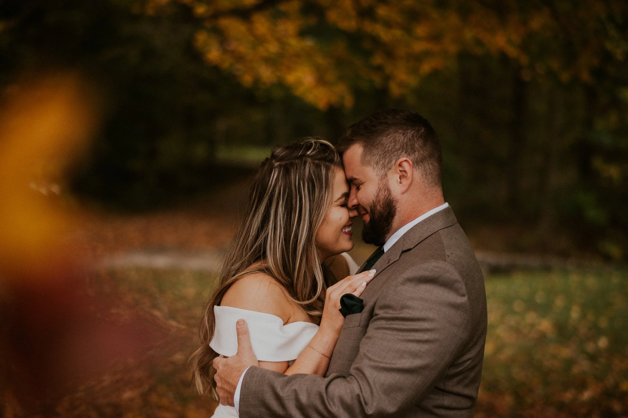 sleeping bear fall elopement