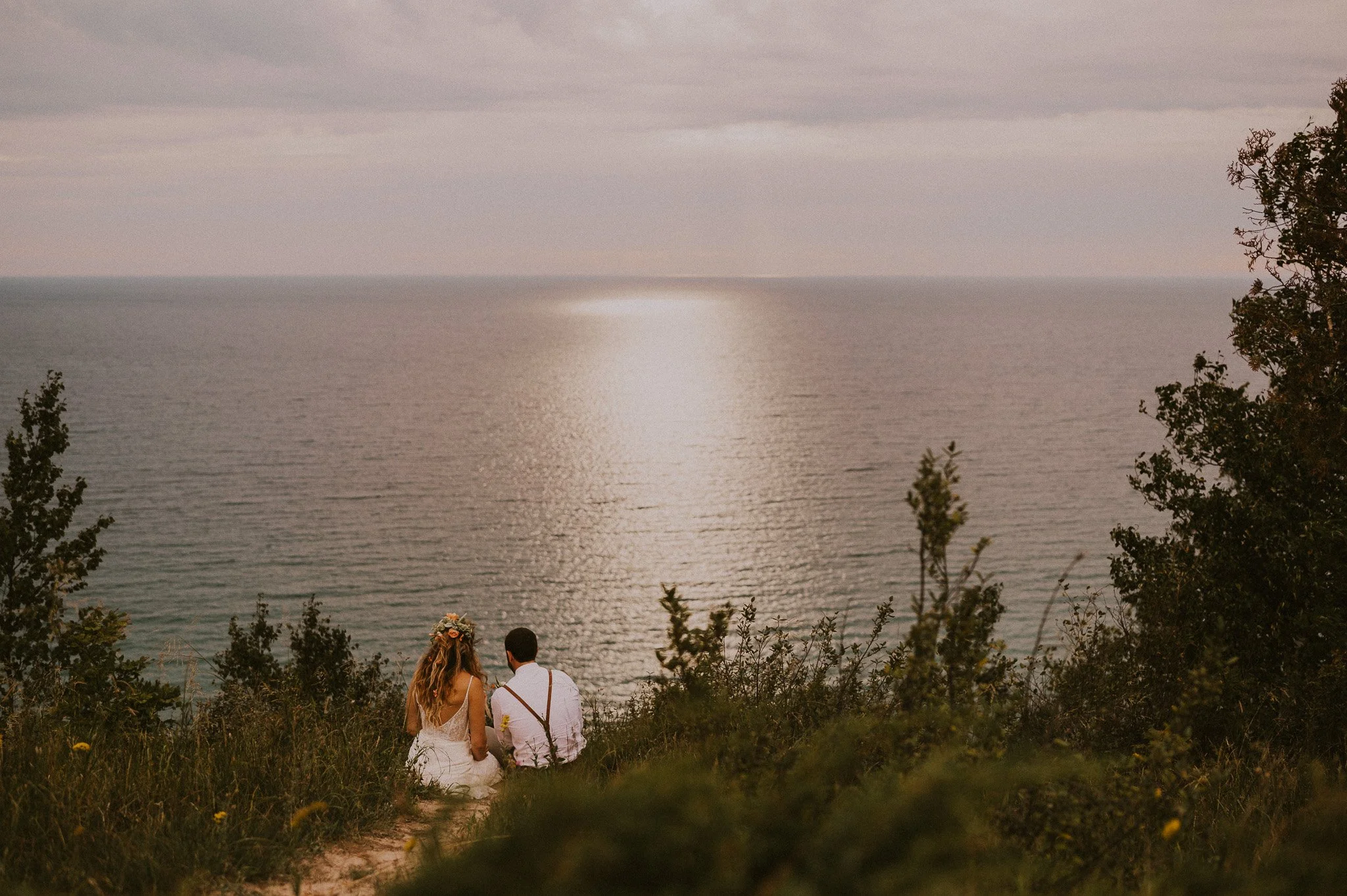 sleeping bear dunes jeep elopement