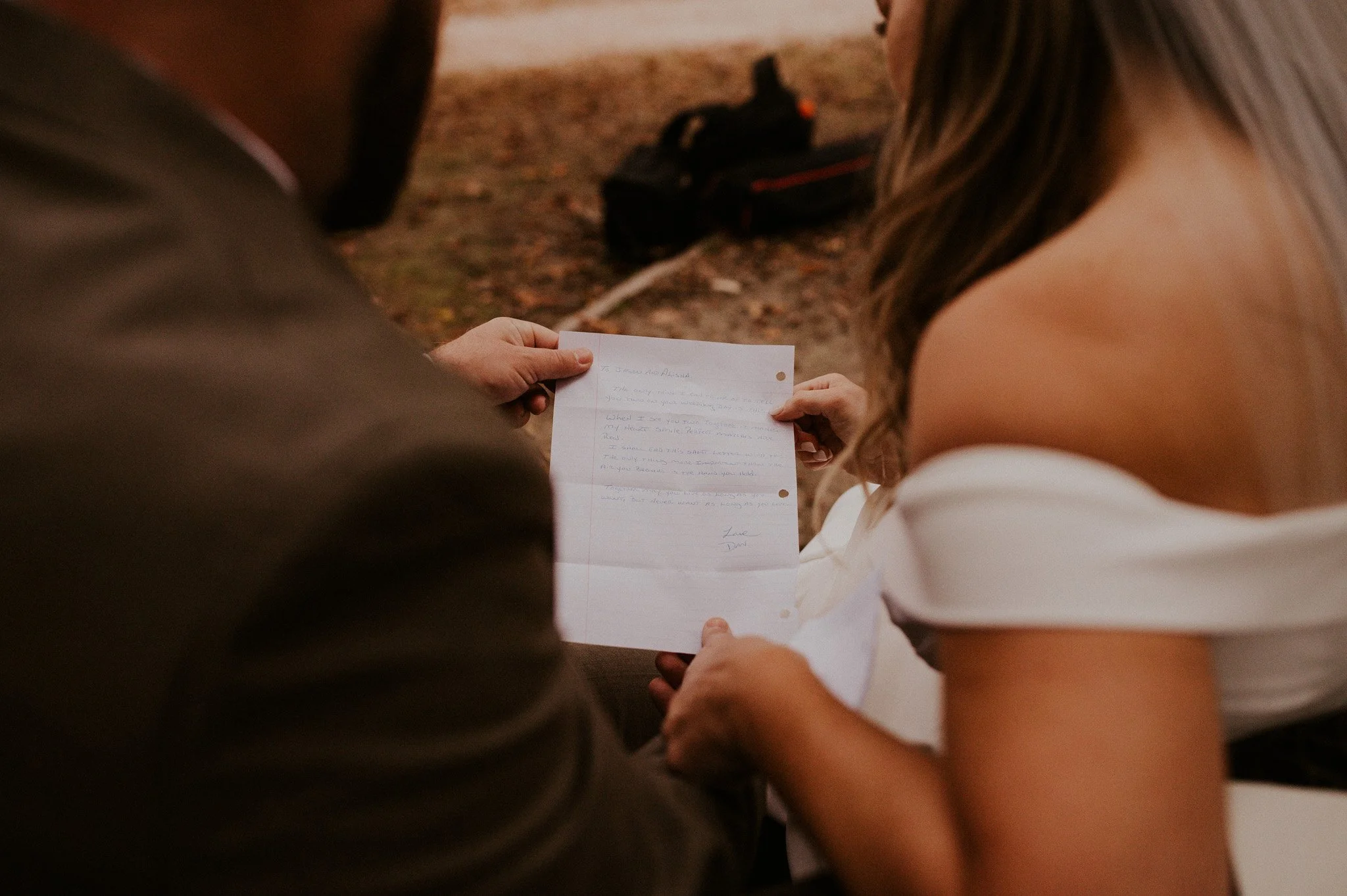 sleeping bear fall elopement