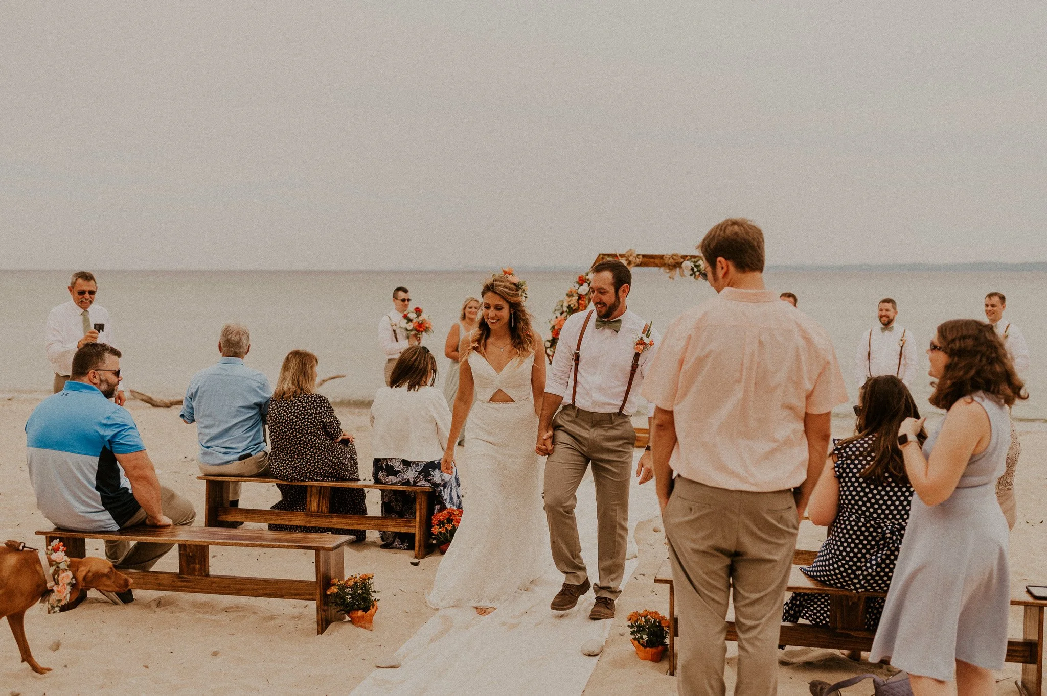 sleeping bear dunes jeep elopement