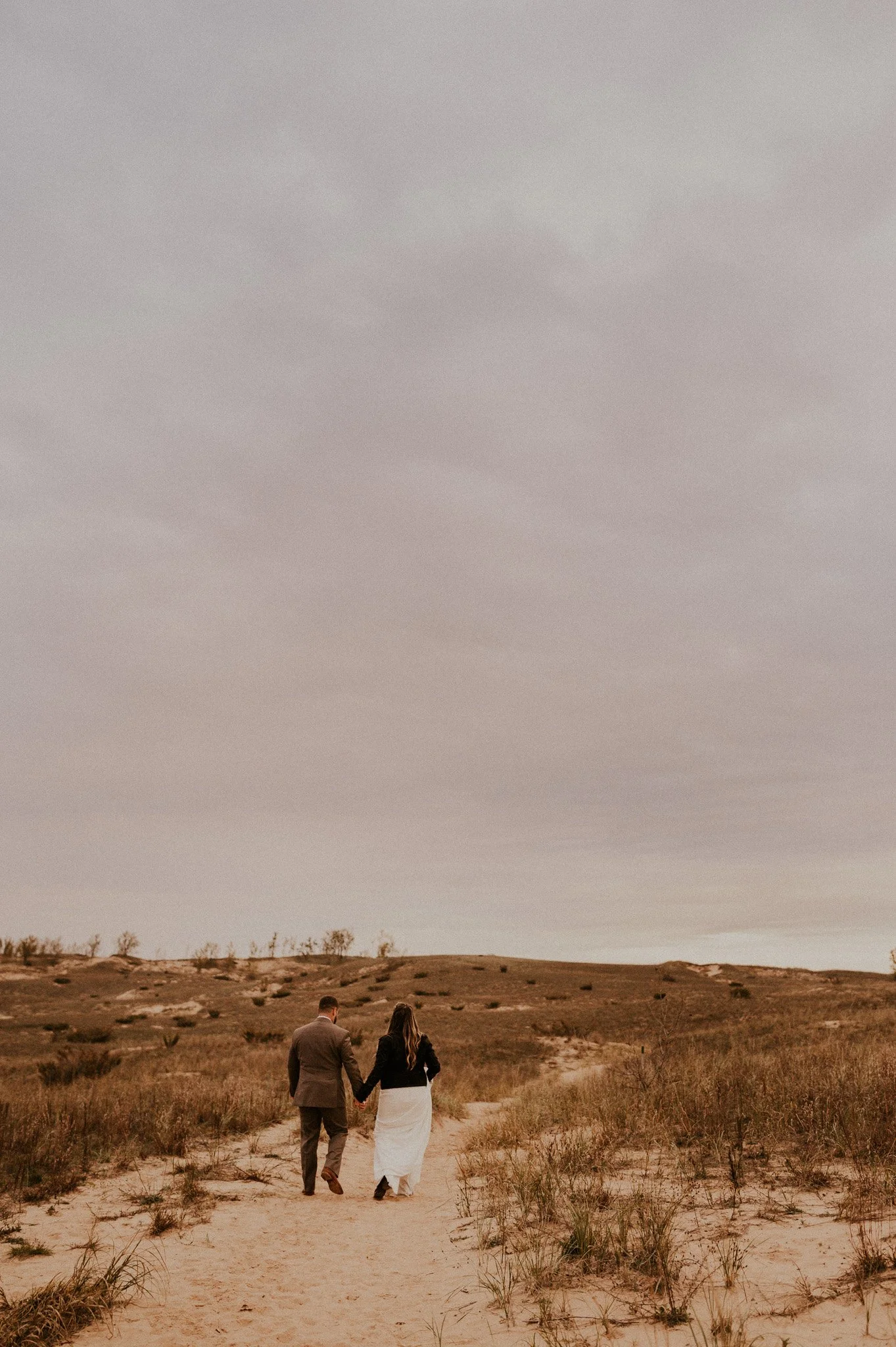 sleeping bear fall elopement