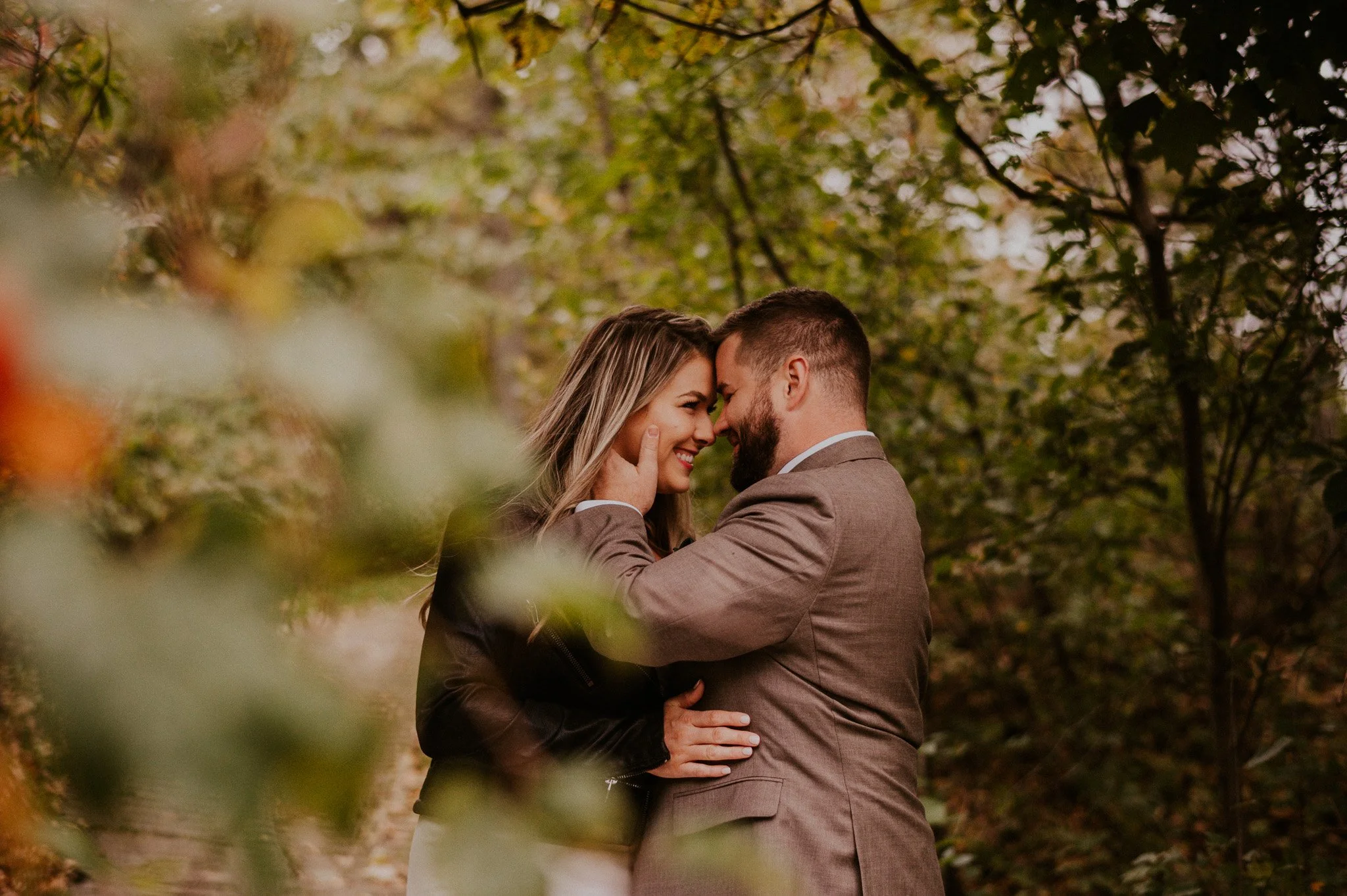 sleeping bear fall elopement