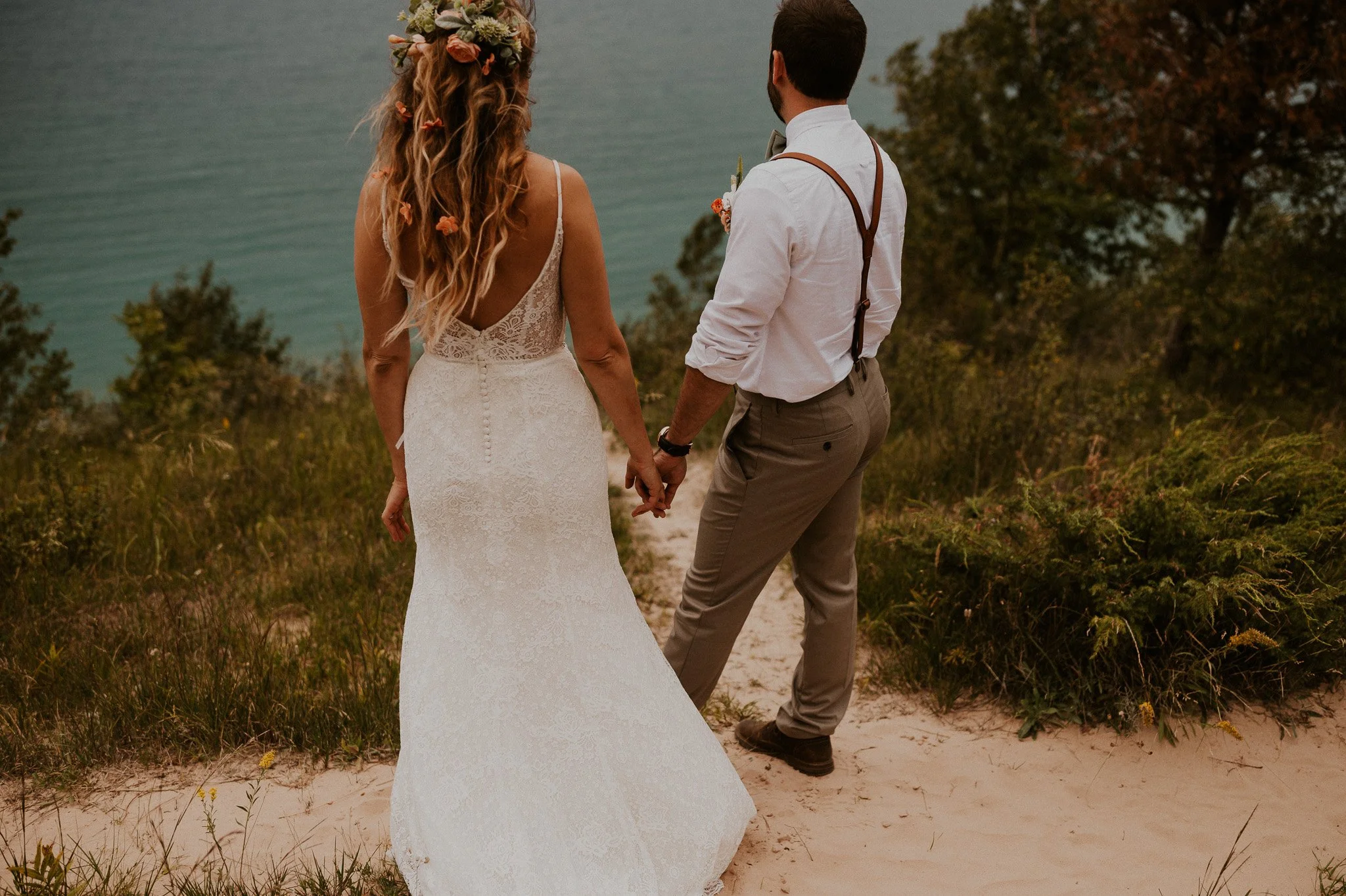 sleeping bear dunes jeep elopement