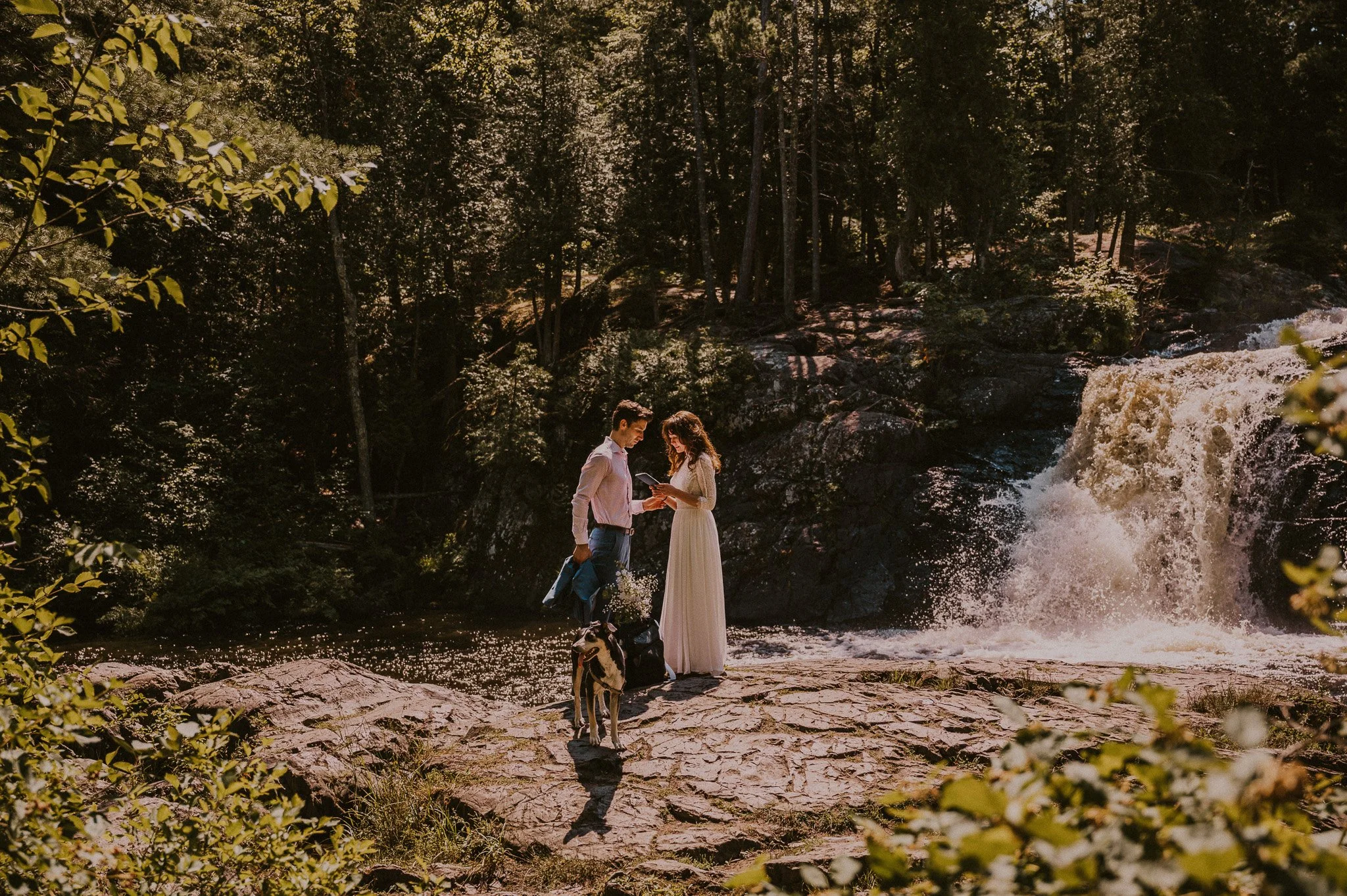 black rocks elopement