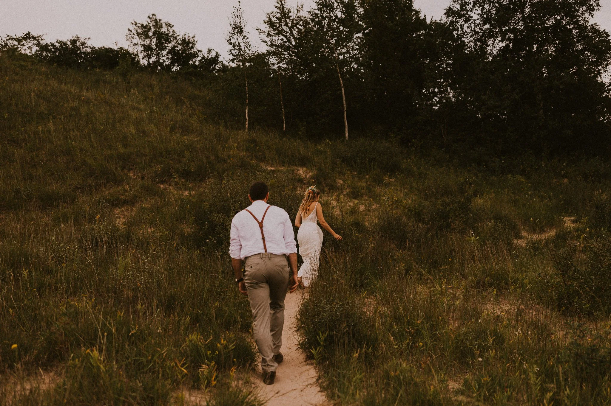 sleeping bear dunes jeep elopement