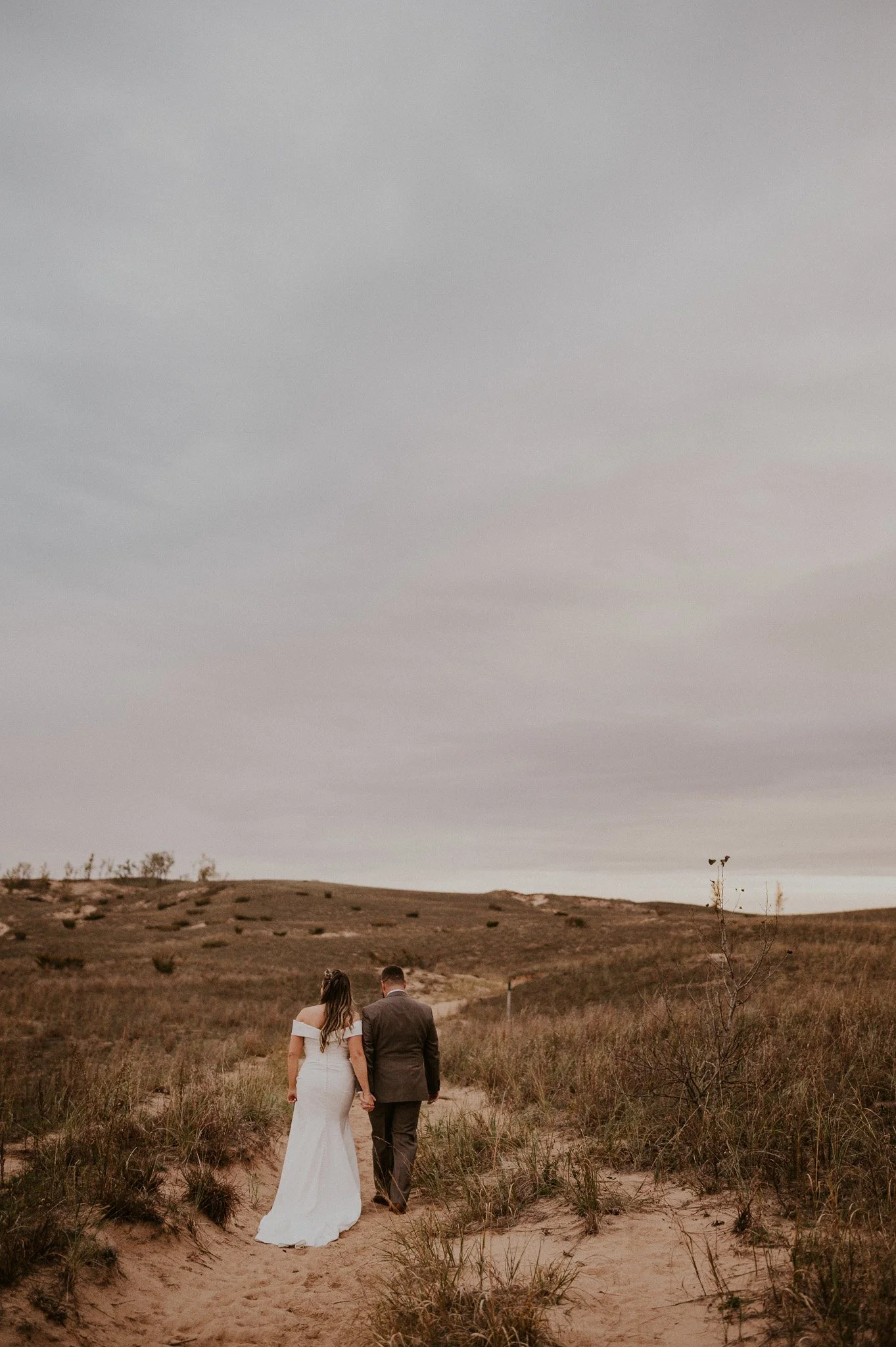 sleeping bear fall elopement