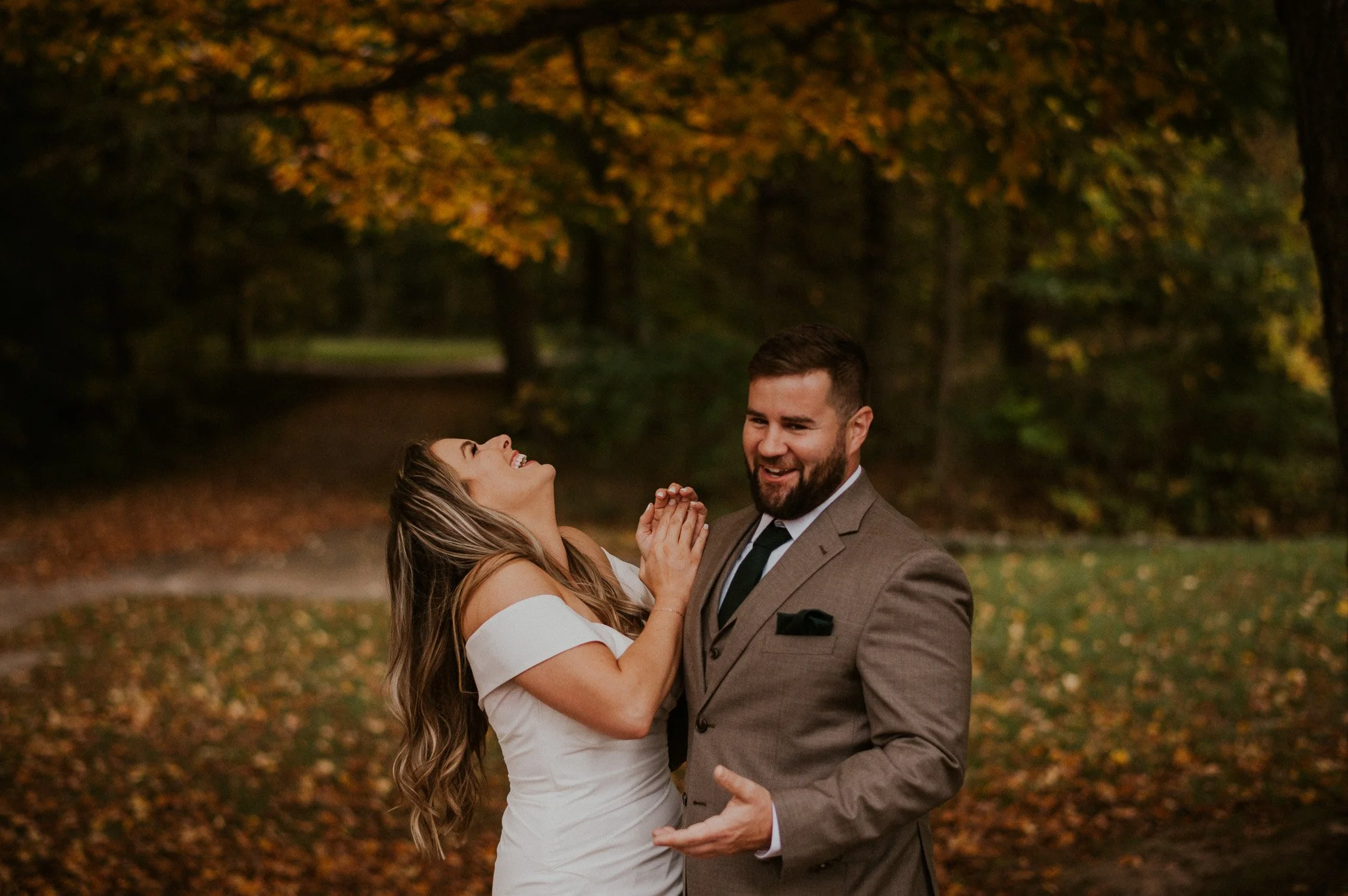 sleeping bear fall elopement