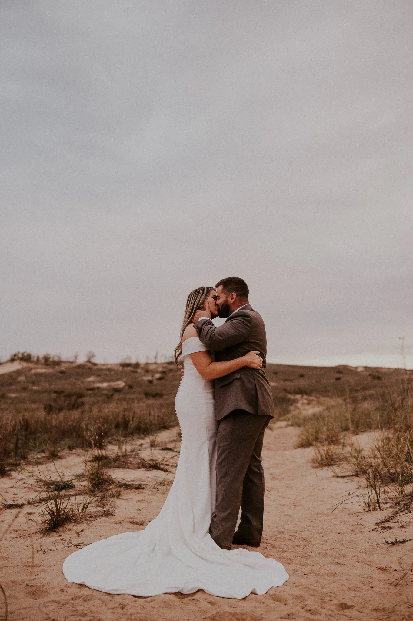 sleeping bear fall elopement