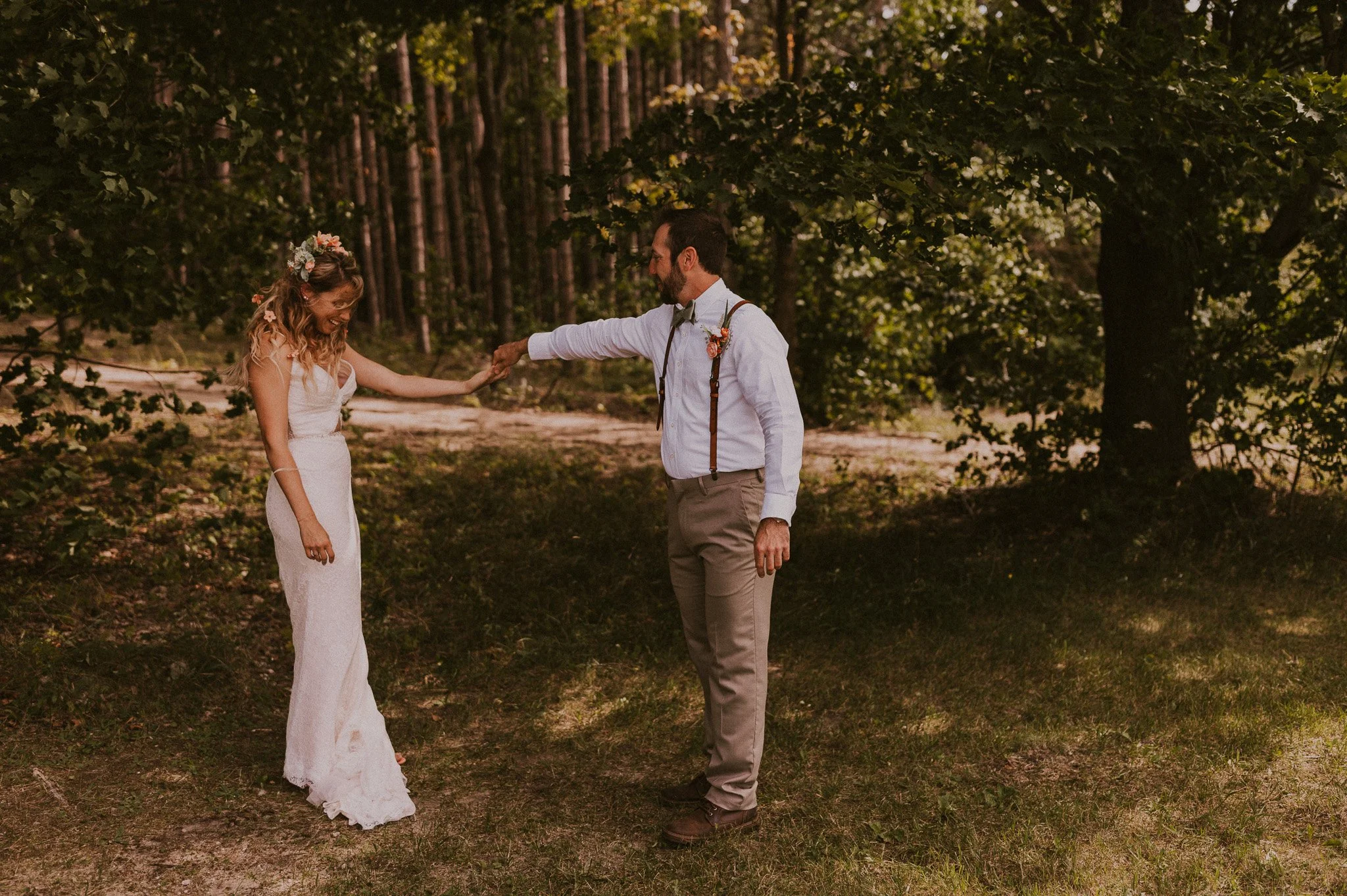 sleeping bear dunes jeep elopement