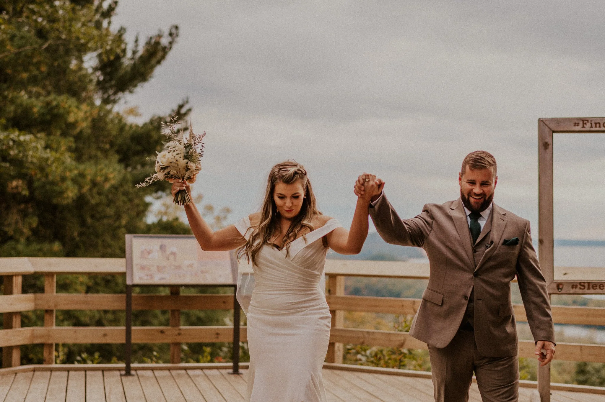 sleeping bear fall elopement