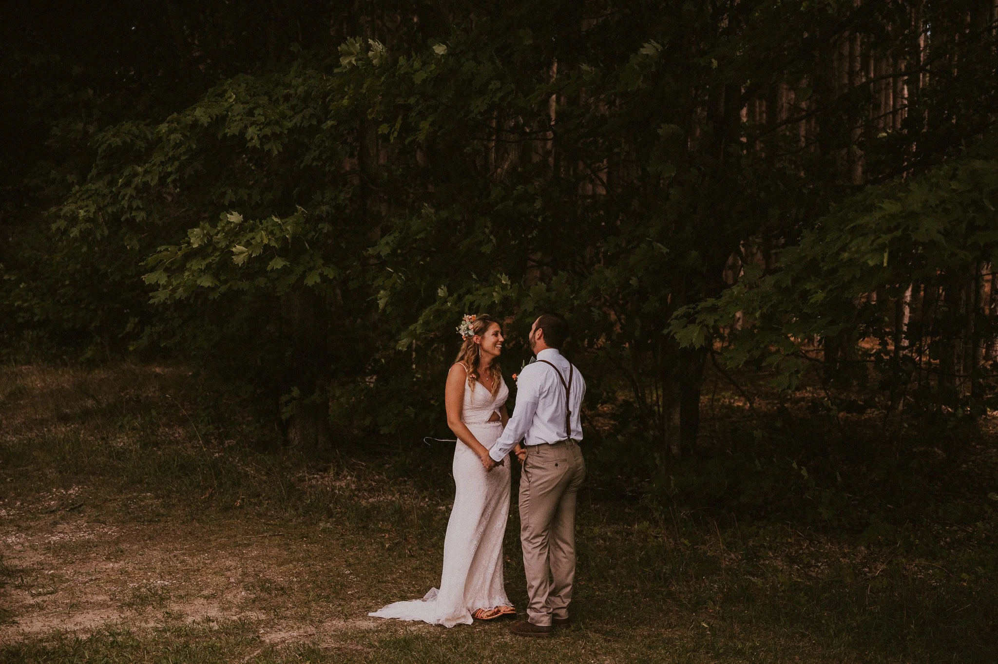 sleeping bear dunes jeep elopement