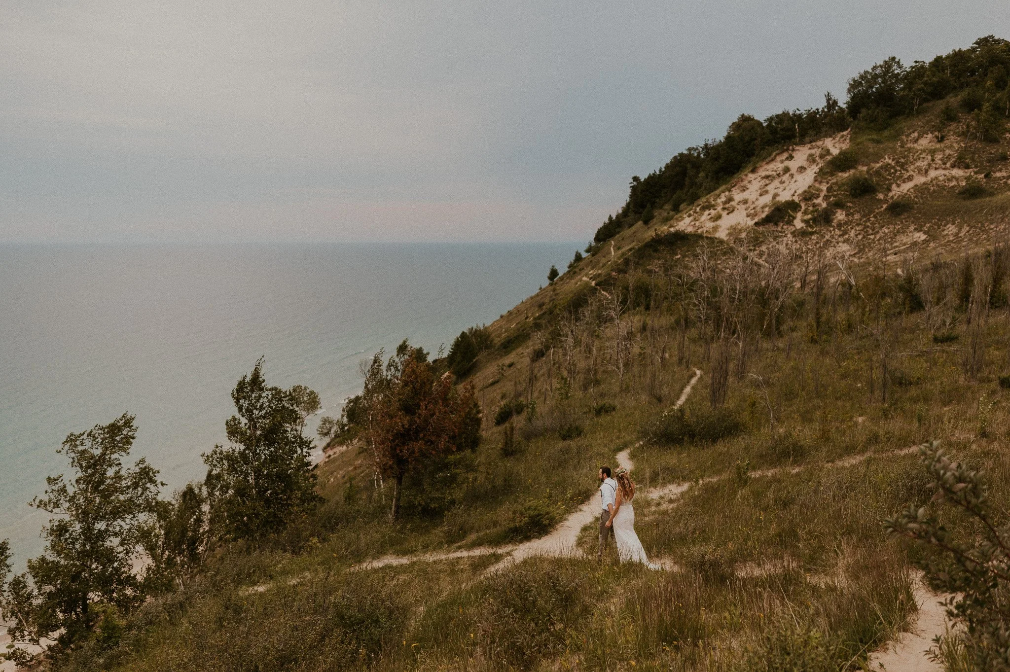 sleeping bear dunes jeep elopement