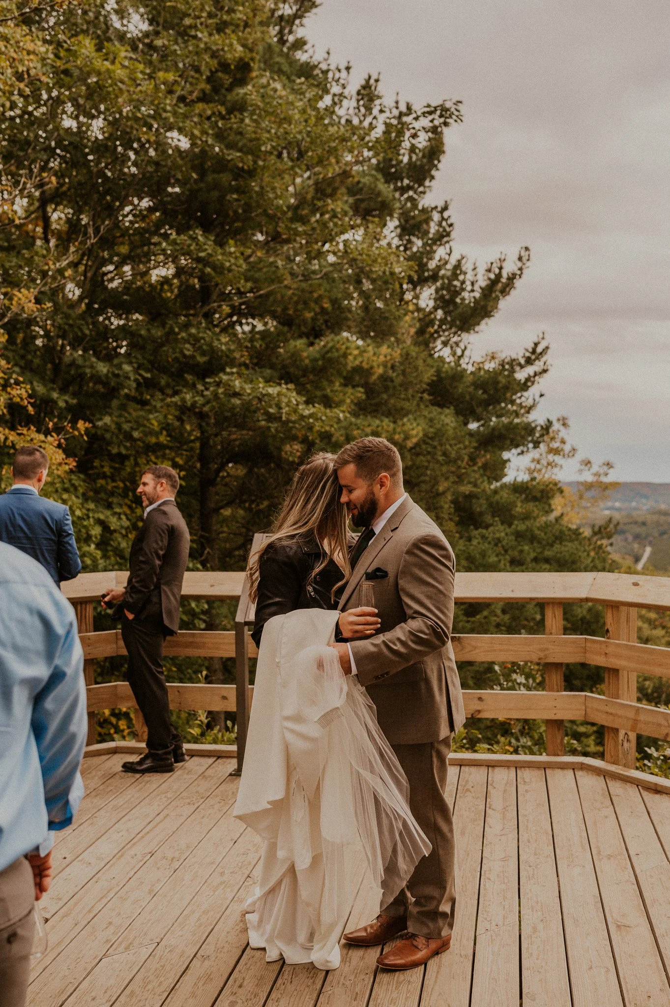 sleeping bear fall elopement