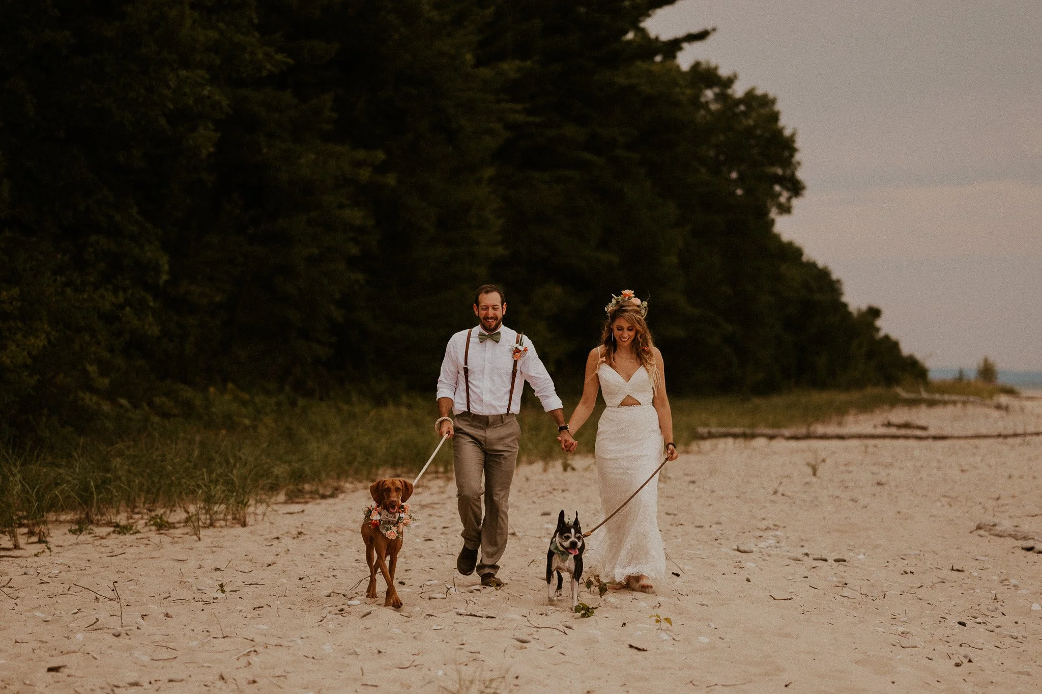 sleeping bear dunes jeep elopement