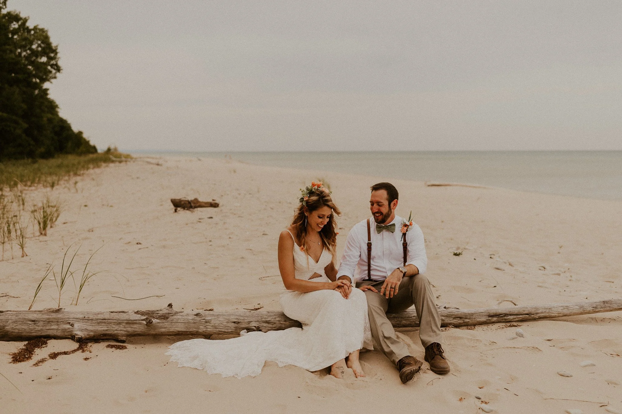 sleeping bear dunes jeep elopement