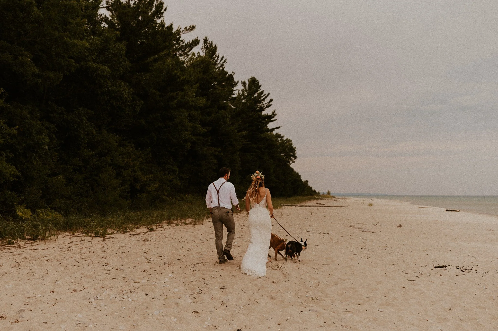 sleeping bear dunes jeep elopement