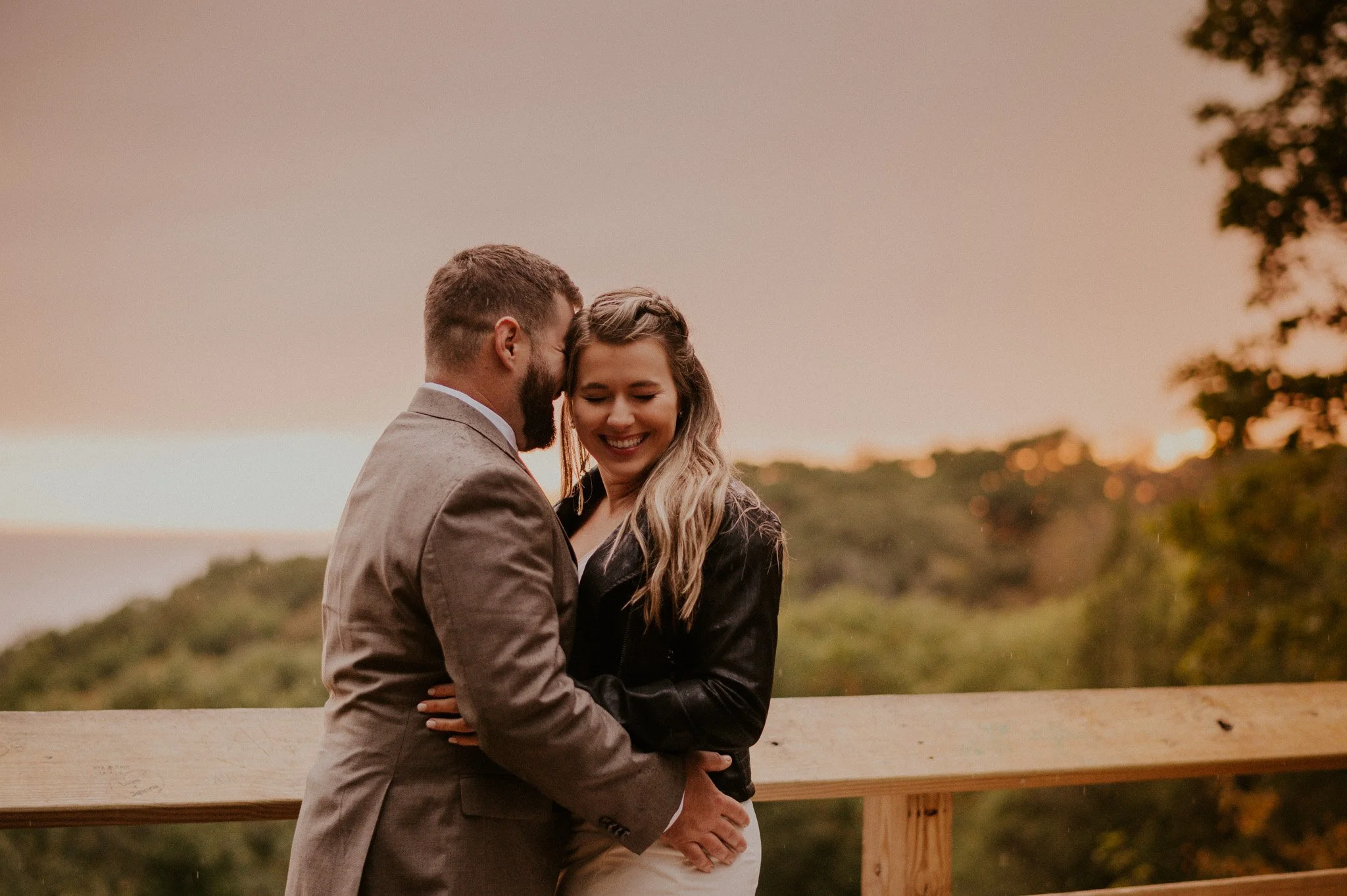 sleeping bear fall elopement