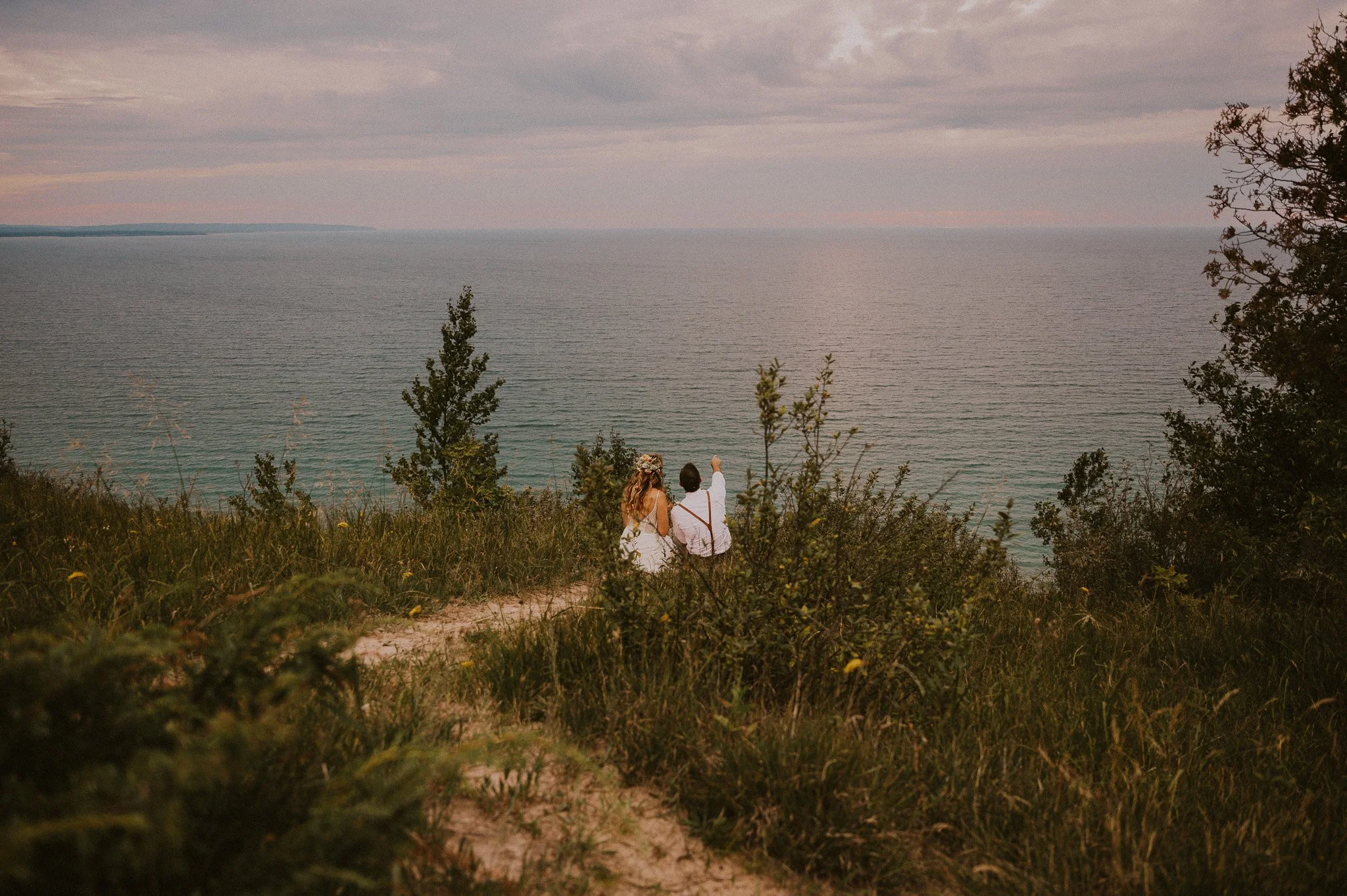 sleeping bear dunes jeep elopement