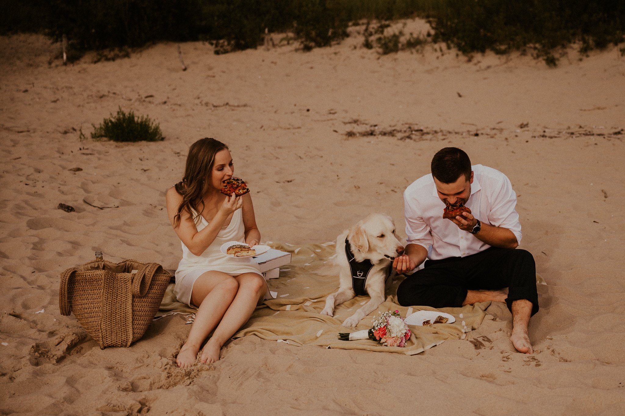 how to include dog in elopement