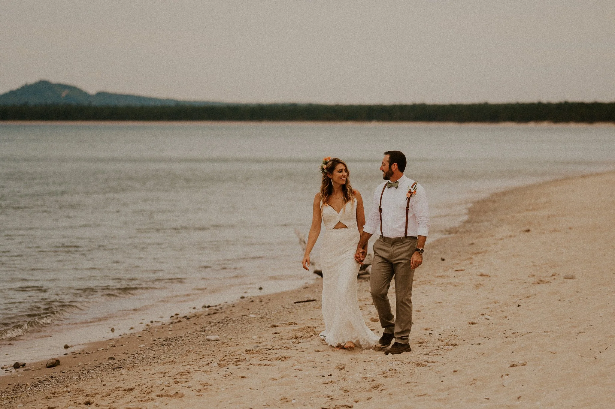 sleeping bear dunes jeep elopement