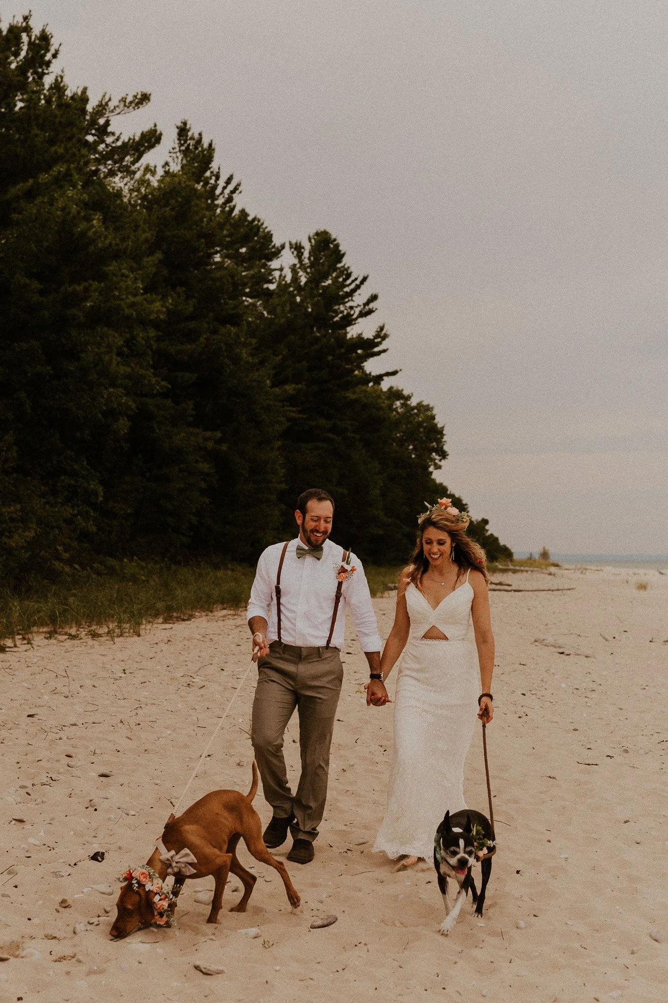 sleeping bear dunes jeep elopement