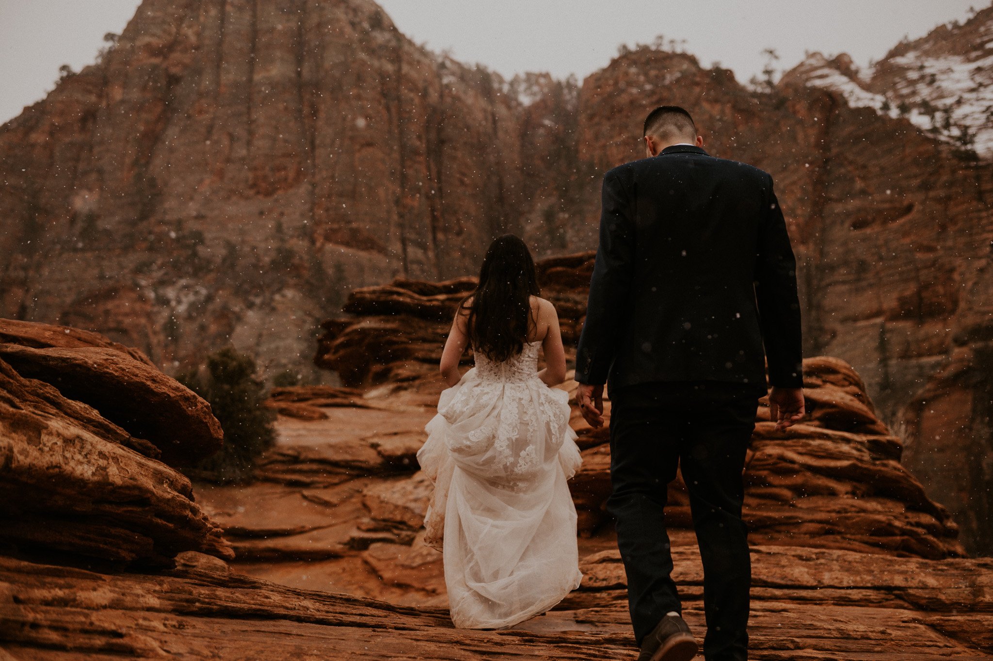 bryce canyon zion national park elopement
