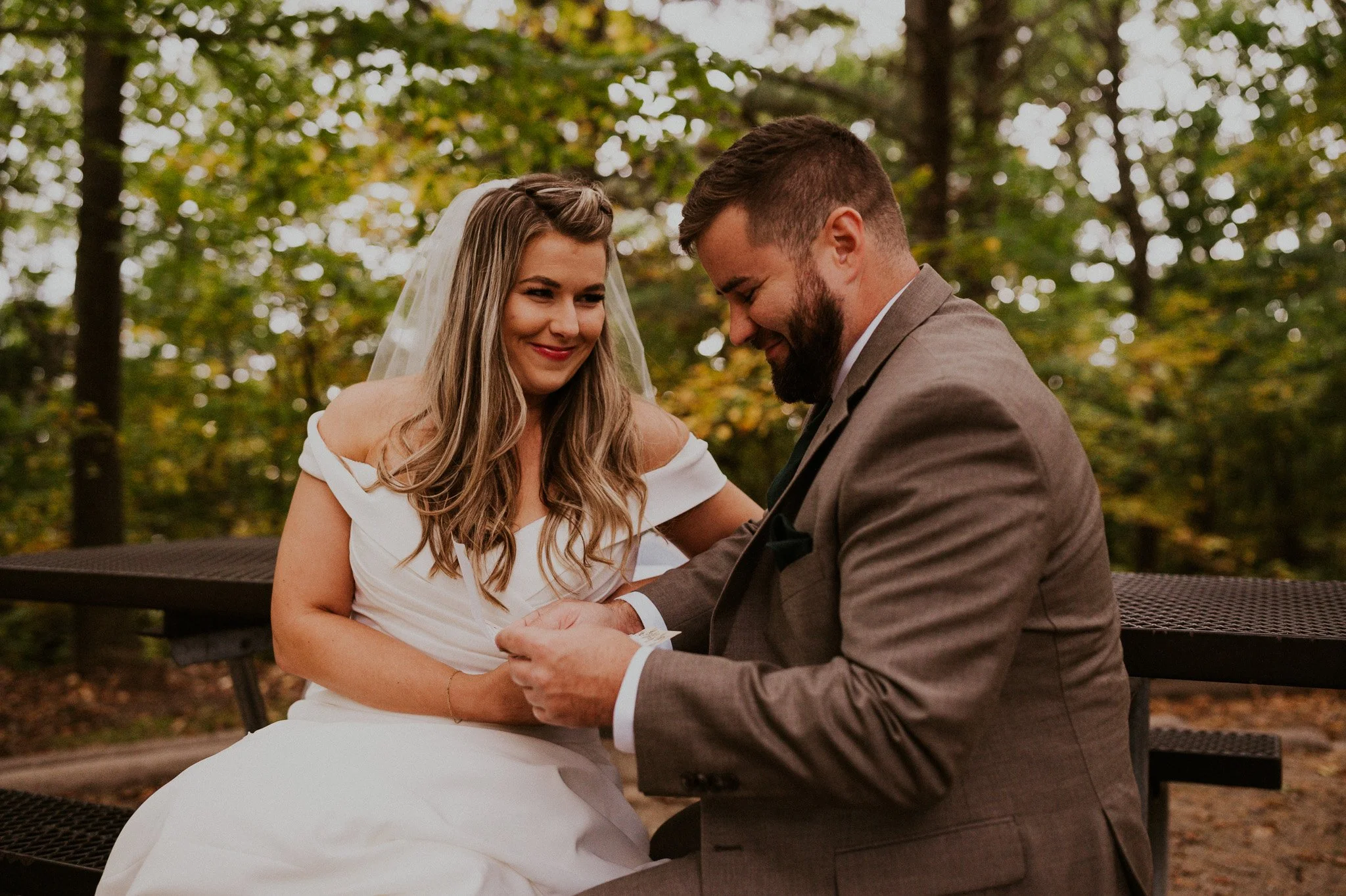 sleeping bear fall elopement