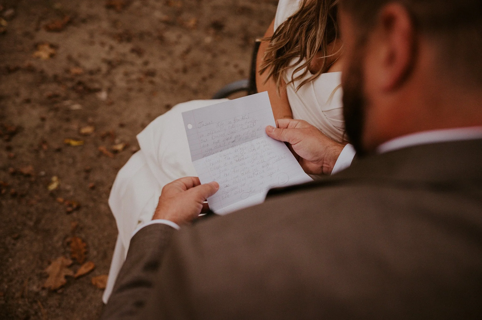 sleeping bear fall elopement