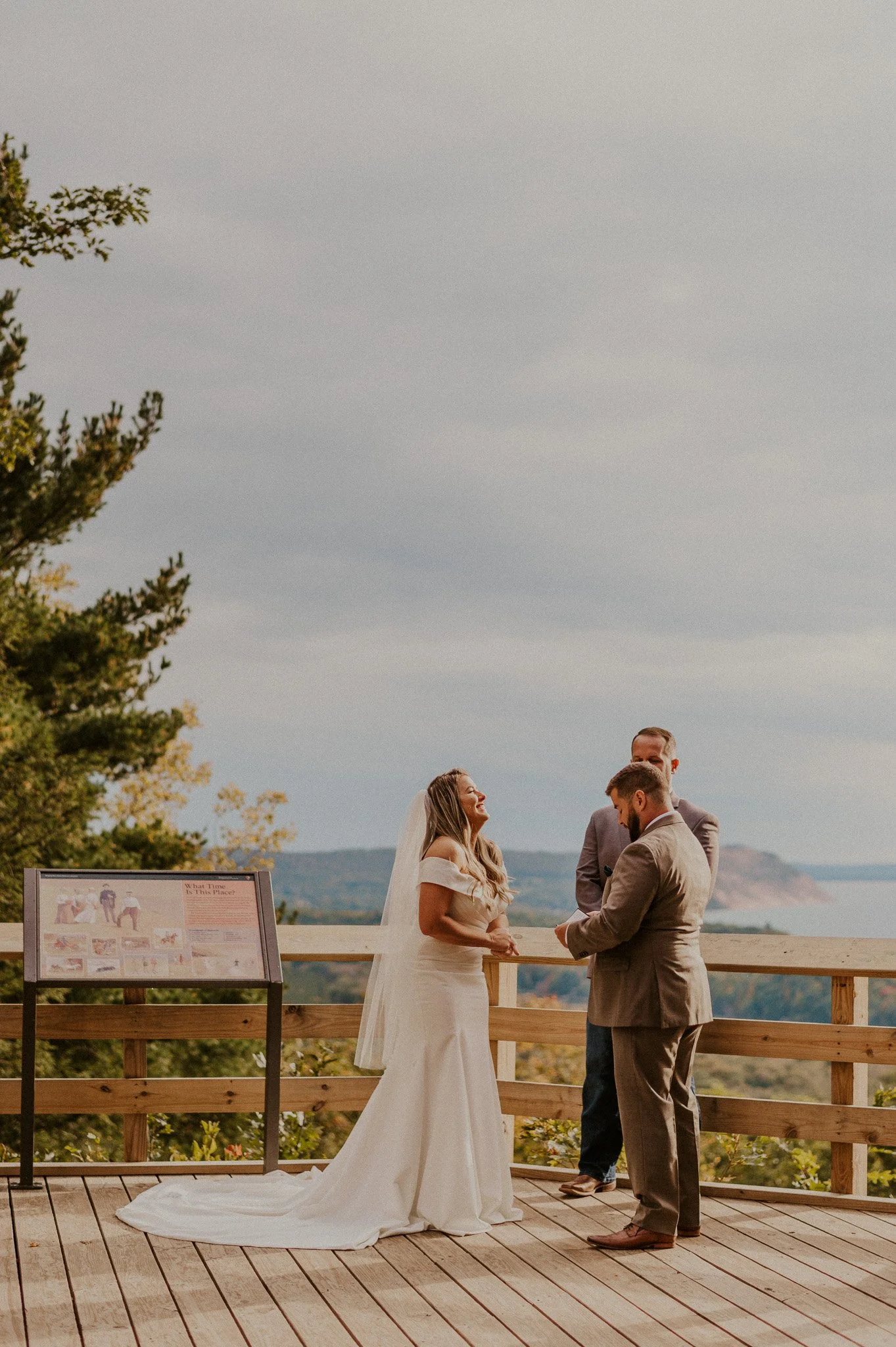 sleeping bear fall elopement