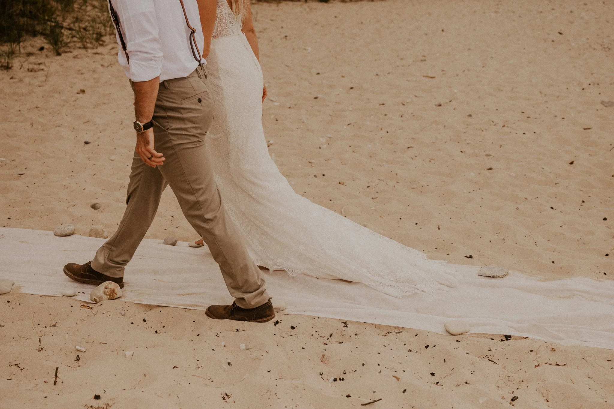 sleeping bear dunes jeep elopement