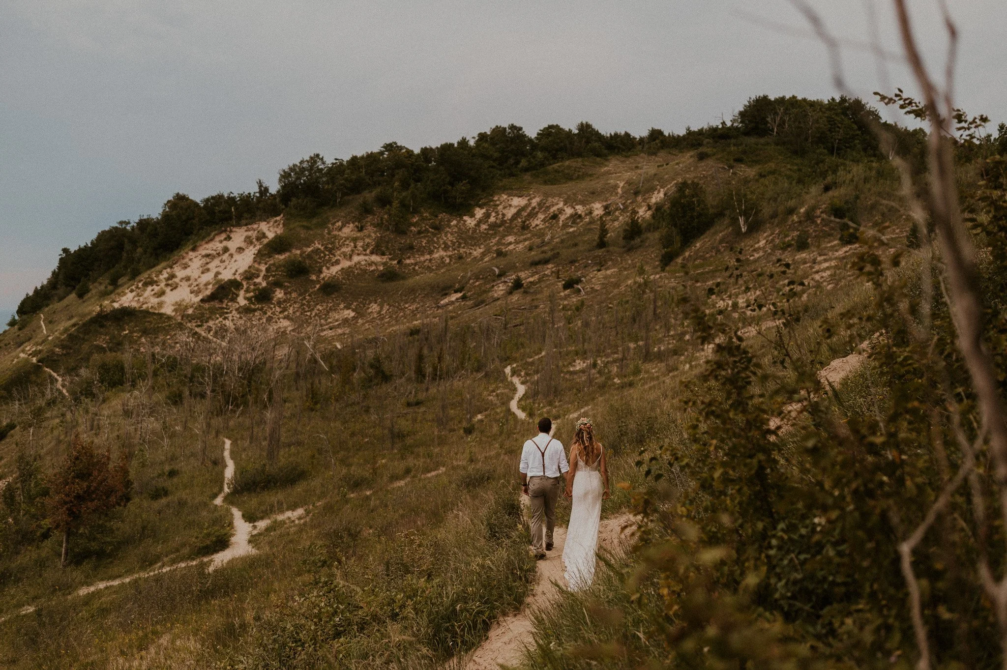 sleeping bear dunes jeep elopement