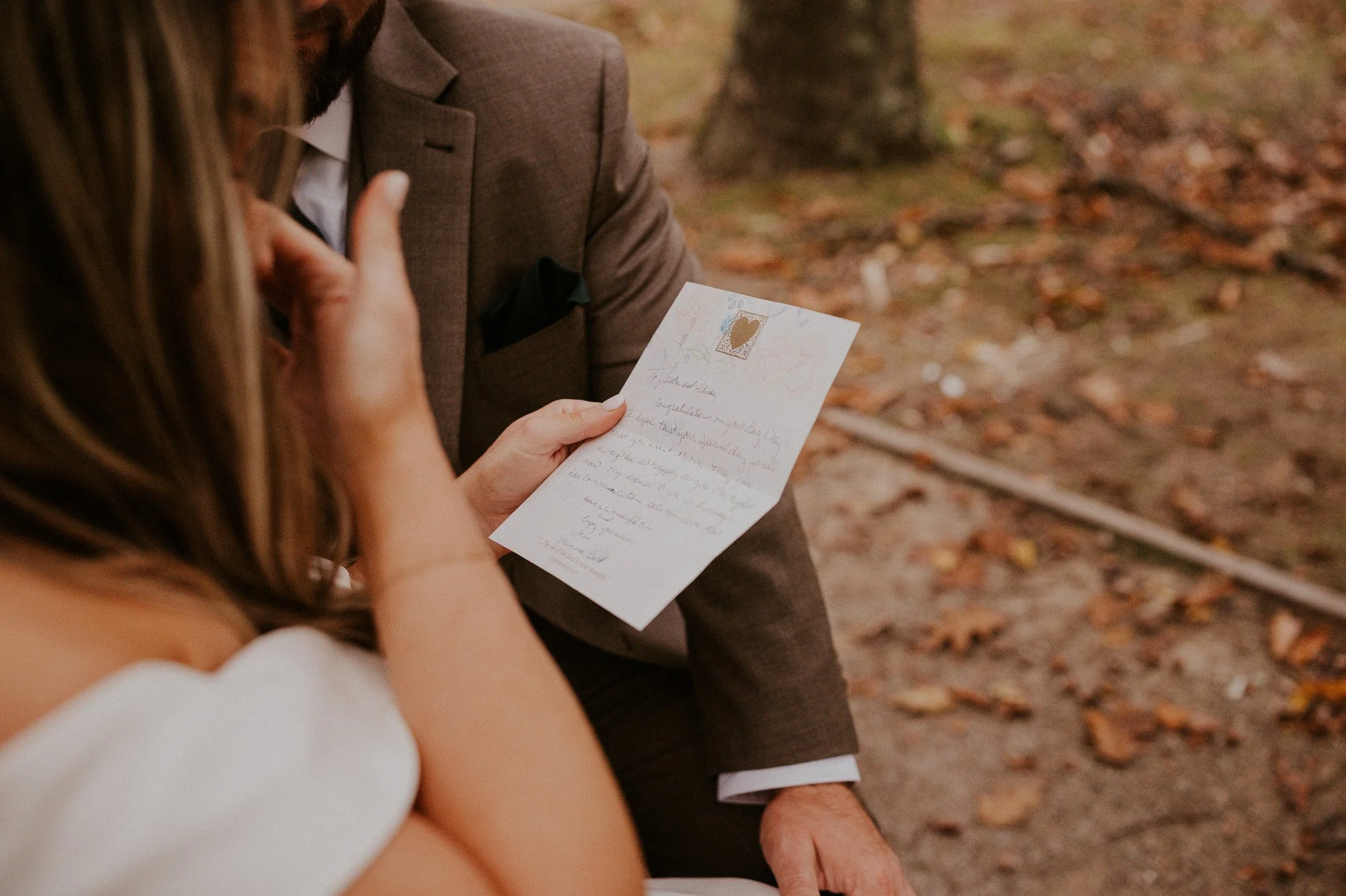 sleeping bear fall elopement