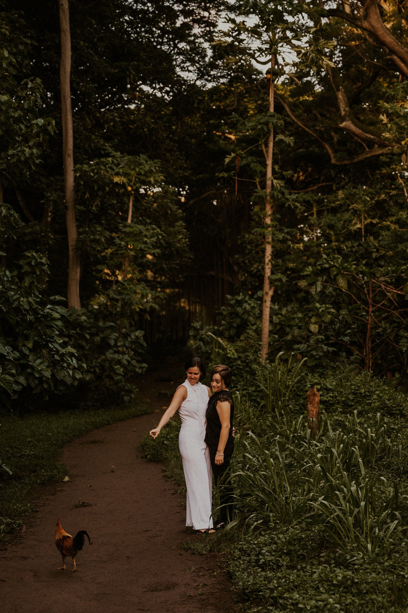 maui rainforest elopement