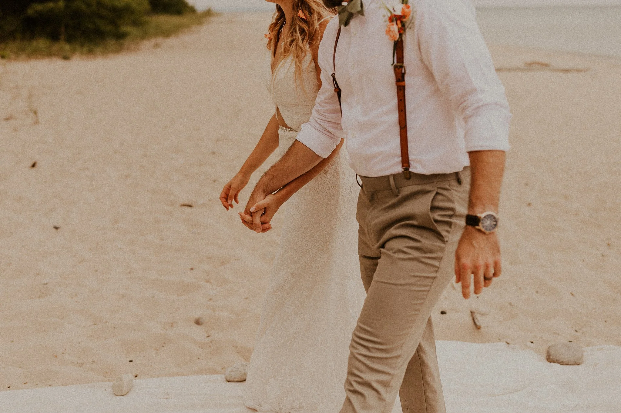 sleeping bear dunes jeep elopement