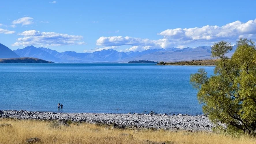 Beautiful Lake Tekapo, S. Island