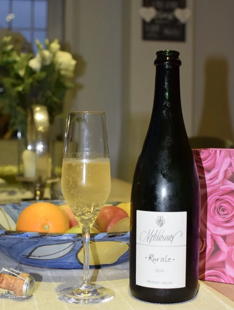 A Pét nat sparkling wine