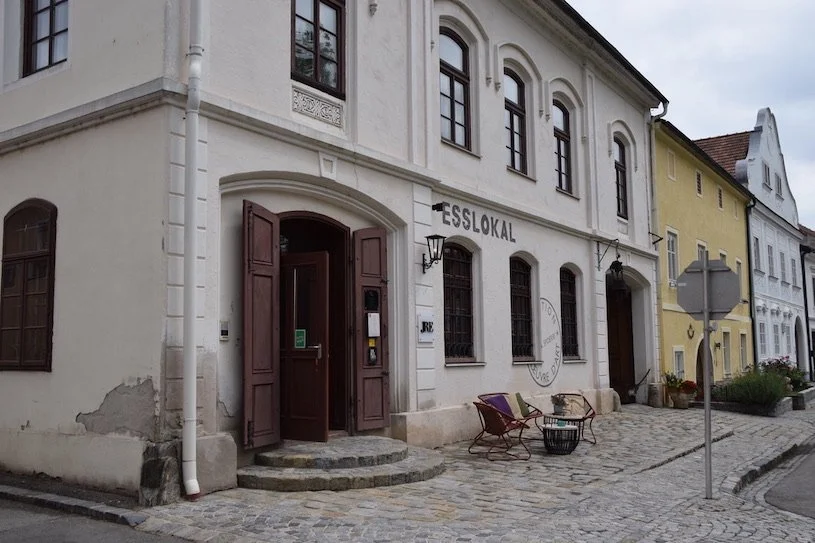 Das Esslokal in Hadersdorf