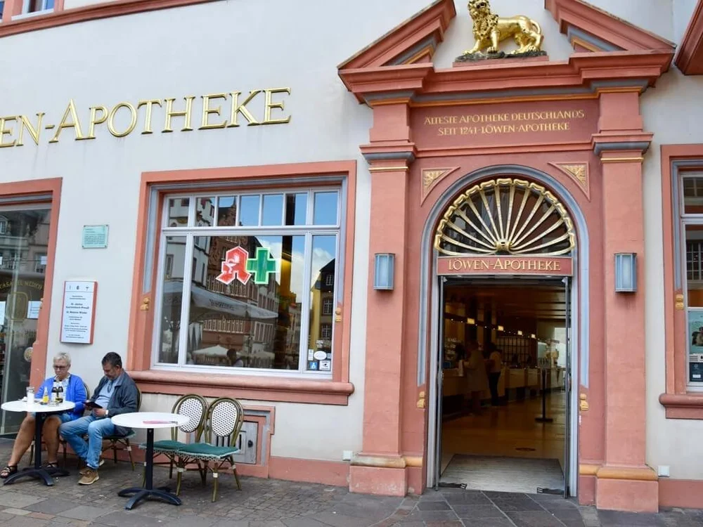 The oldest Apotheke (chemist) in Germany