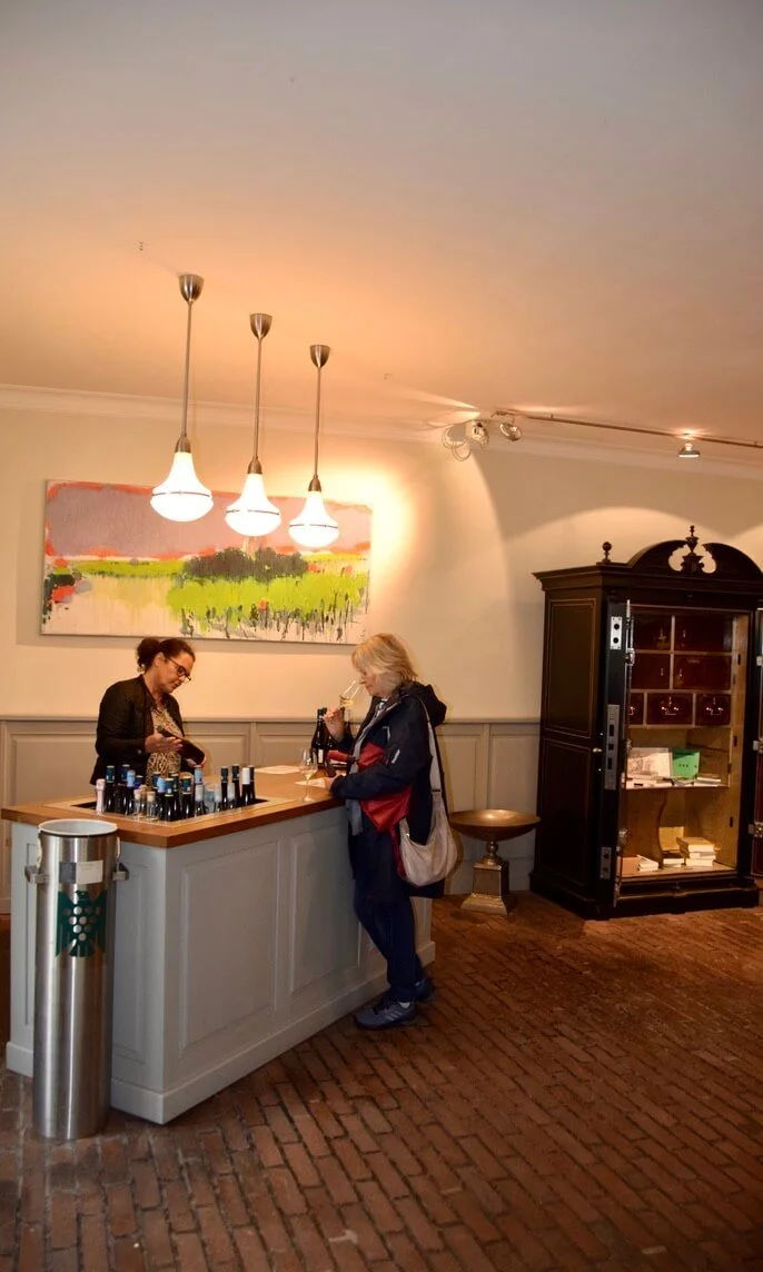 Wine tasting at Weingut Joachim Flick