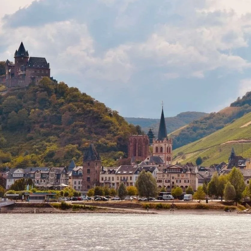 Baccarach in the Mittelrhein region