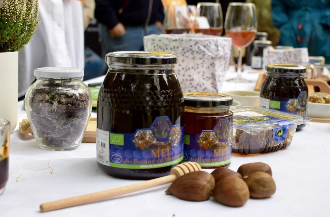 Local mountain honey & chestnuts